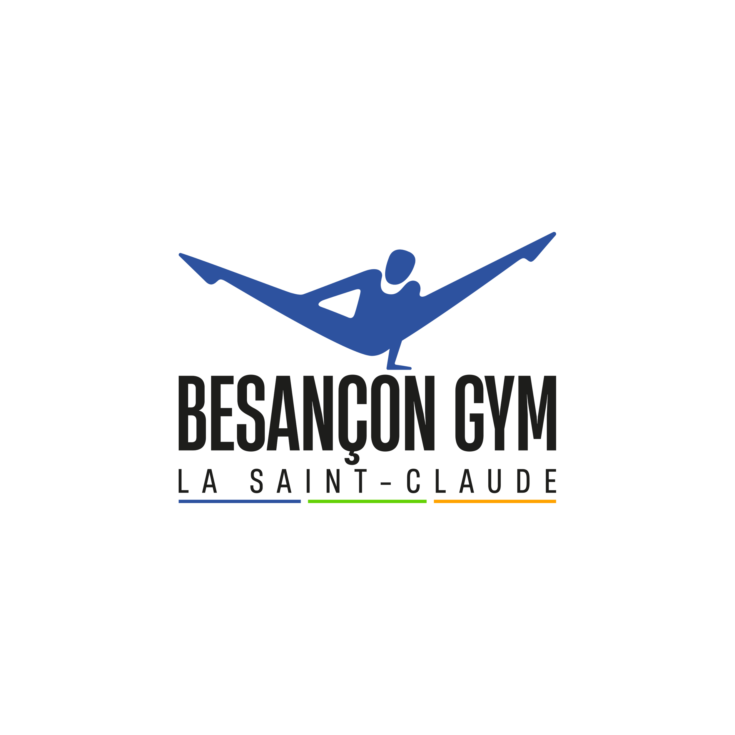 Gym de la Saint Claude Logo