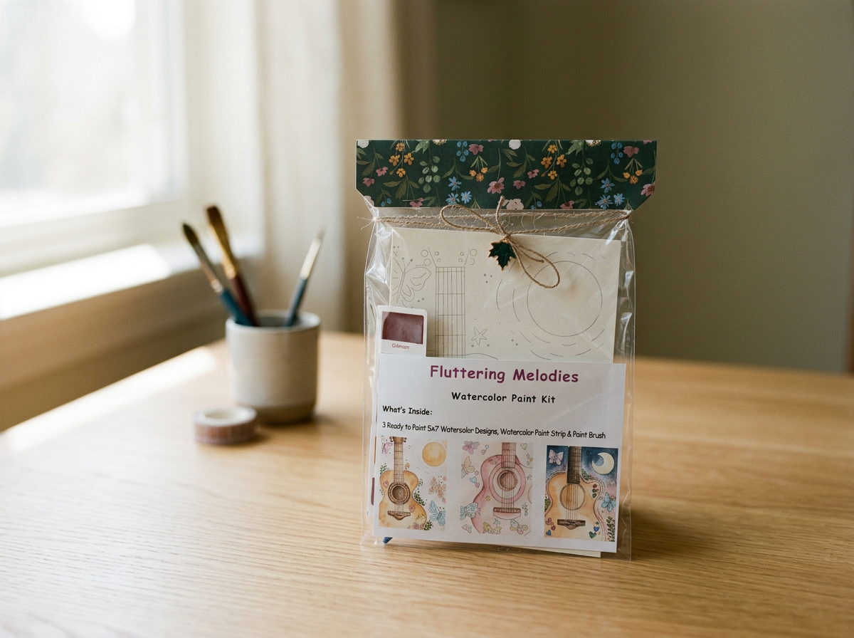 Fluttering Melodies Watercolor Kit