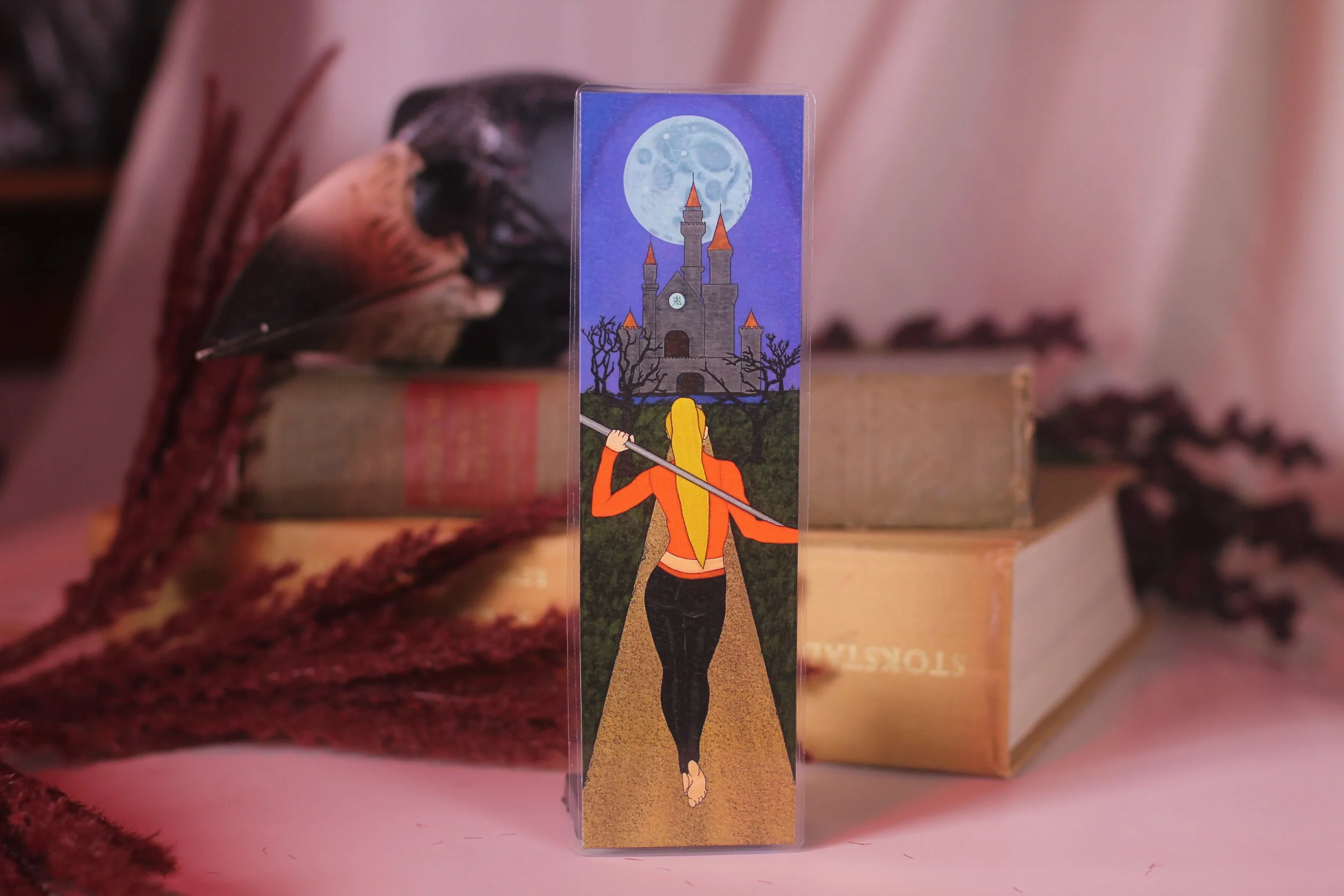 Fantasy Castle Warrior Bookmark