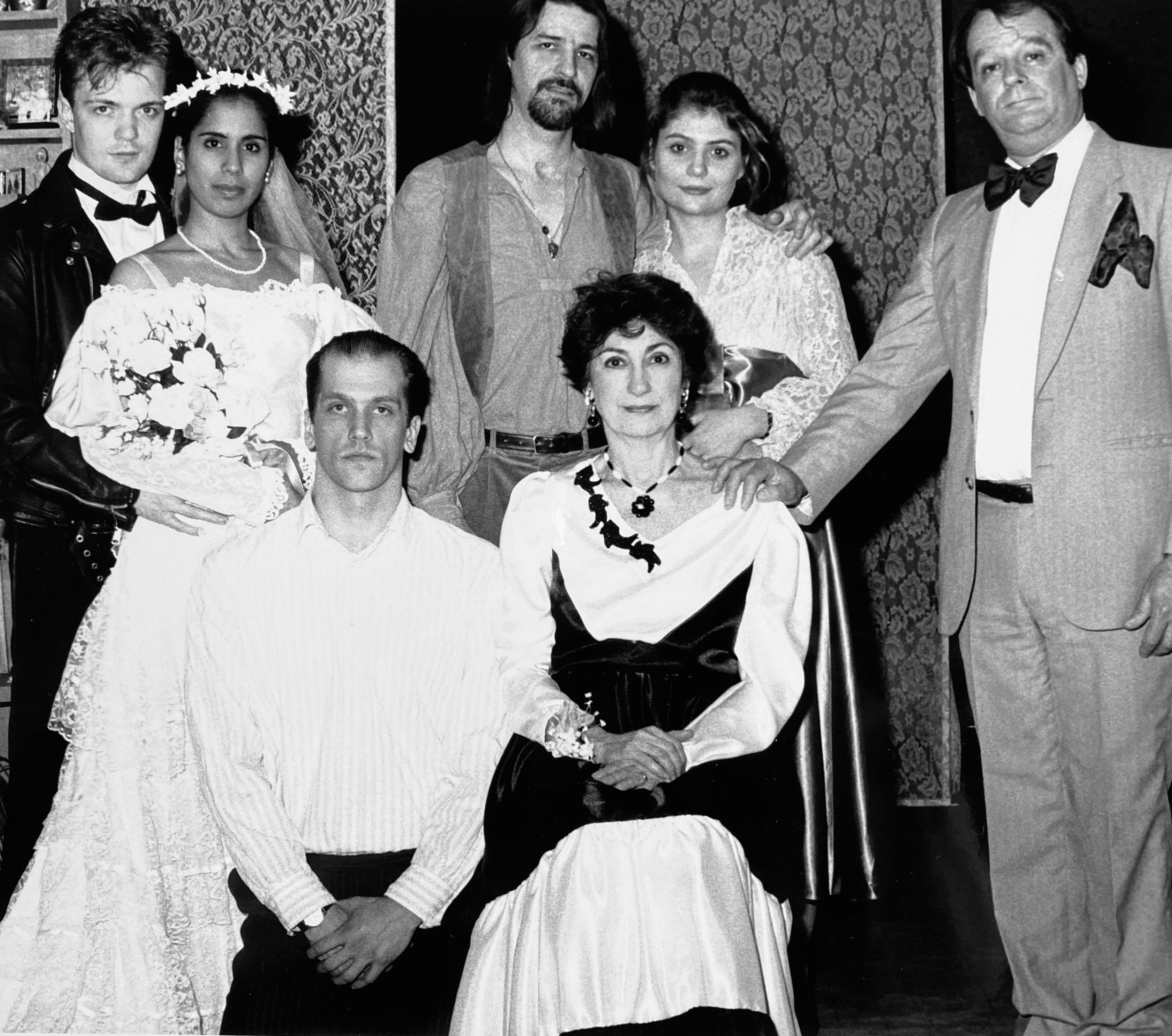 "Family Portrait" by Denise Bonal. Directed by S.K. Ubu Repertory Theatre, 1992. Photo by: Valerie Ross 
