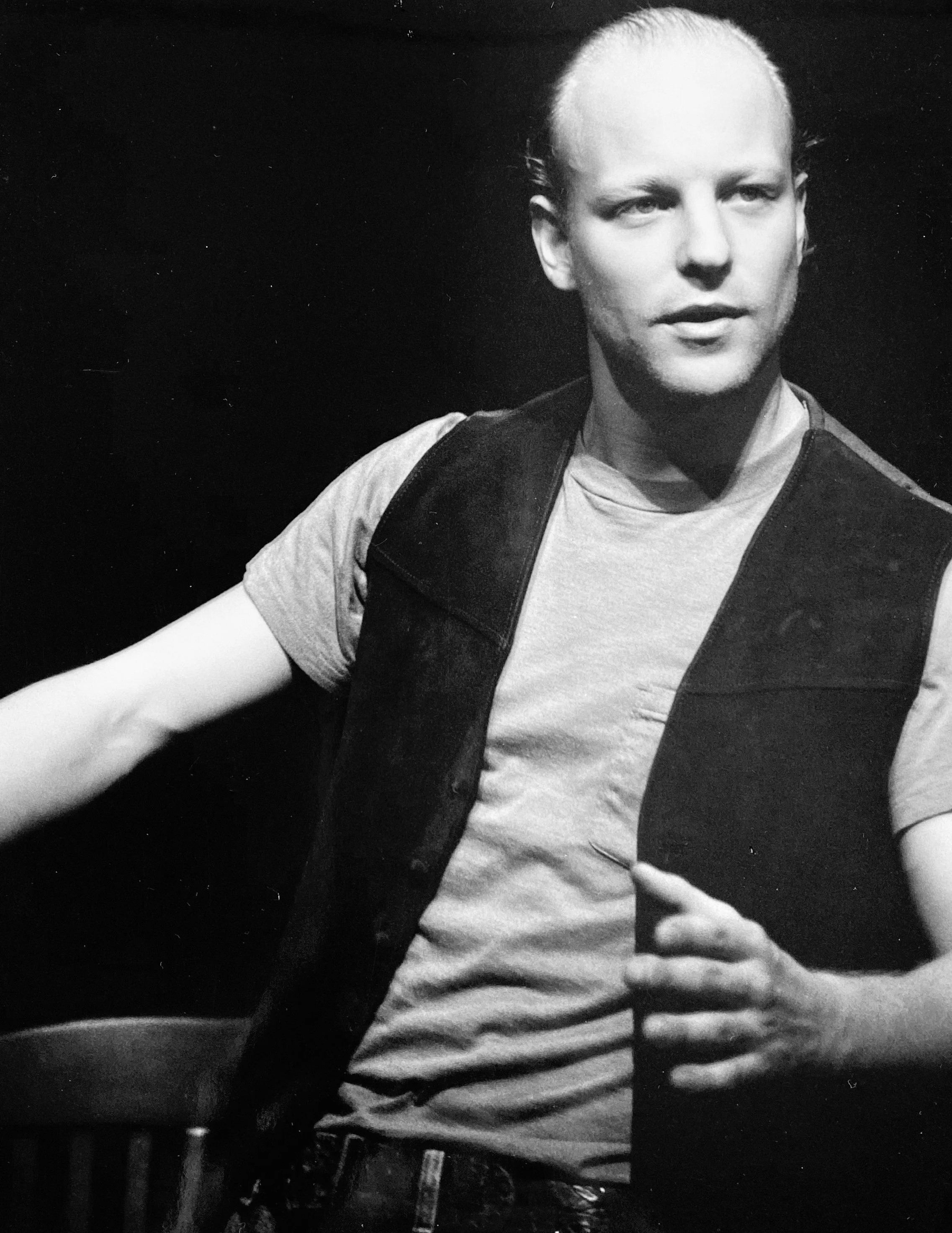 "Big Frame Shakin’" by James Macdonald. Directed by S.K. Ensemble Studio Theatre, 1991. Photo by: Valerie Ross 
