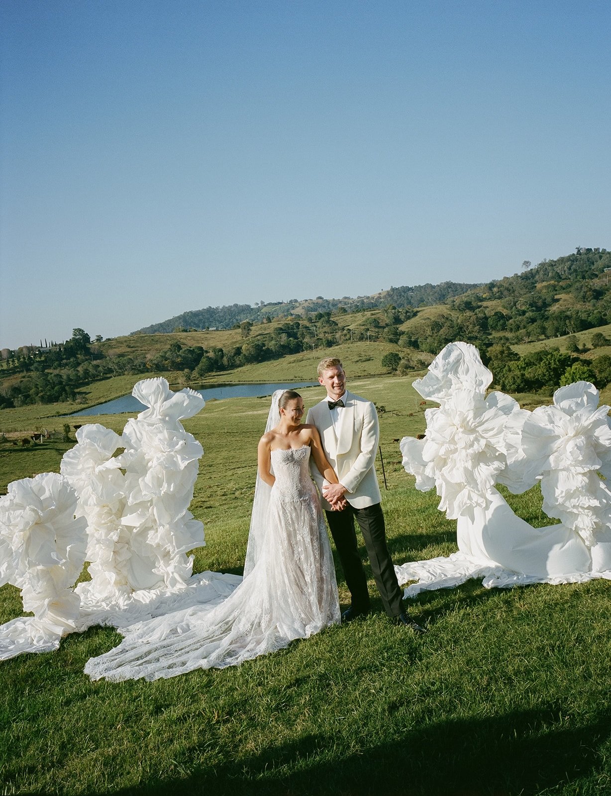 Spring days with Emilie &amp; Tom ✨

Bride &amp; Groom @emiliechirgwin @tom.cochrane 
Wedding Planner @theeventslounge 
Photographer @tomcoburn_ 
Videographer @rollingdawnfilms 
Celebrant @celebrantladylove 
Entertainment @soireemusicau 
Catering @yo