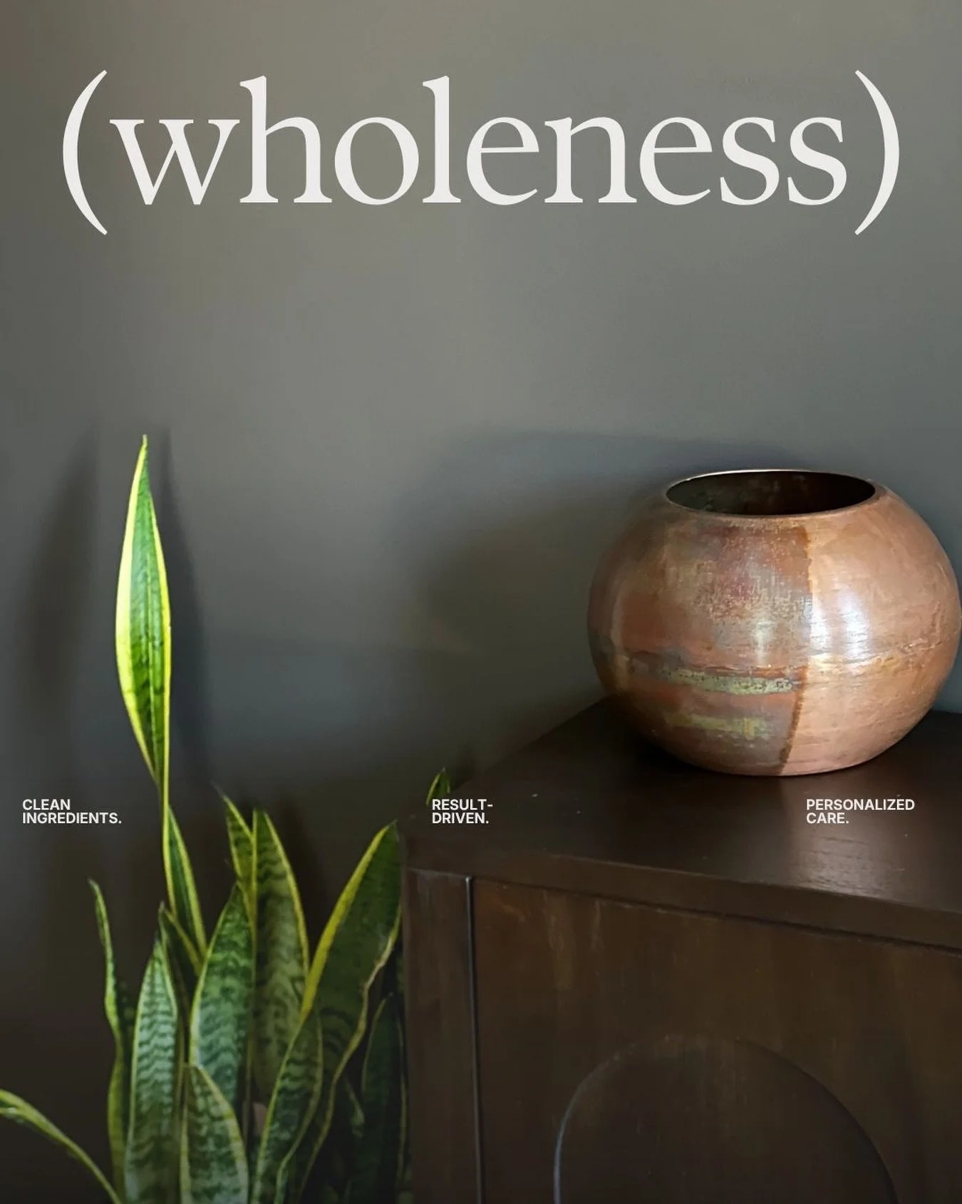 Wholeness is the practice of caring for the whole.

Not just skin.
Not just scalp.
Not just body.

It&rsquo;s understanding that everything is connected and creating rituals that honor that connection.

Thoughtful ingredients. Personalized care. An i