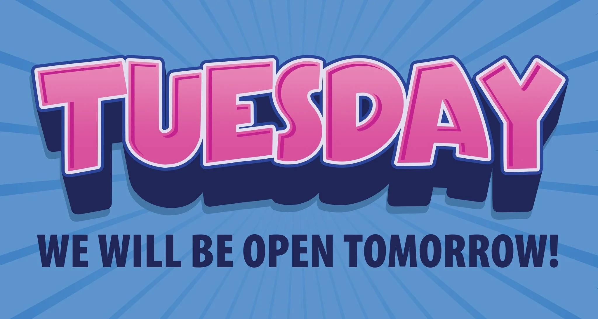 It's Spring Break, and we've Gone Wild over here! The taproom WILL in fact be open tomorrow!