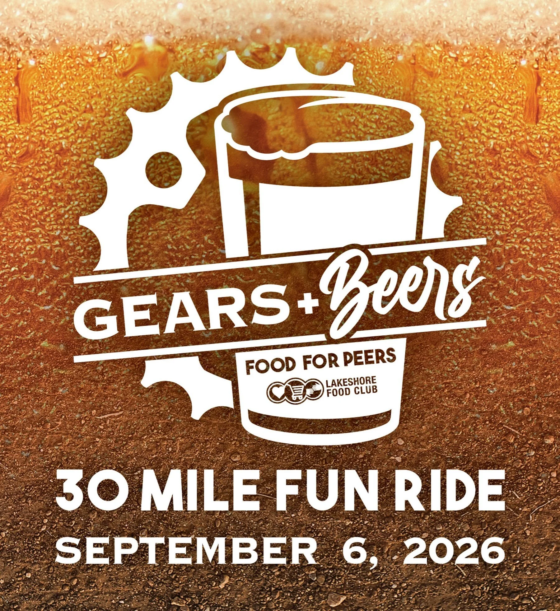 Join us for a 30 or 45-mile fun ride benefiting the Lakeshore Food Club!

All riders will stop a little over halfway at Starving Artist Brewing - (Beer included in the registration). 45 mile riders also stop at Campbell Crossing Farms. Ride ends Ludi