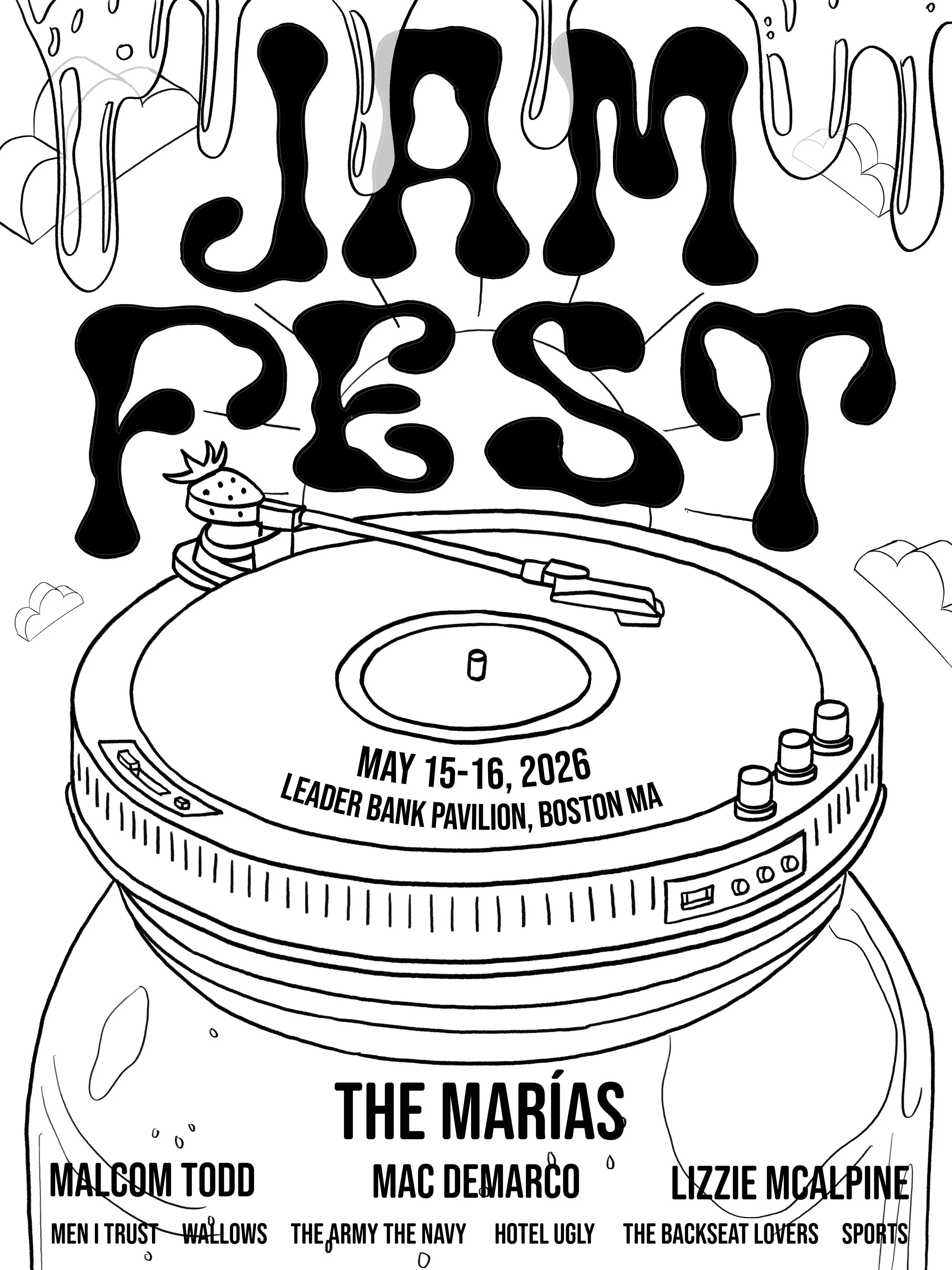 Jam Fest Final Sketch Design