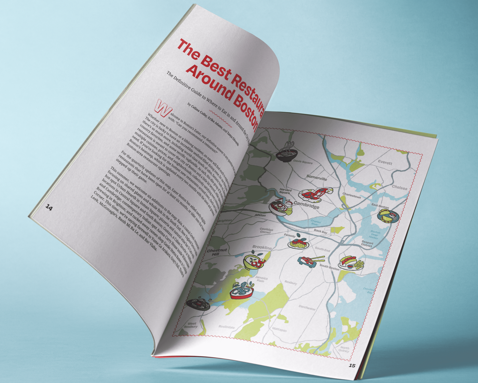 Eater Boston Editorial Design