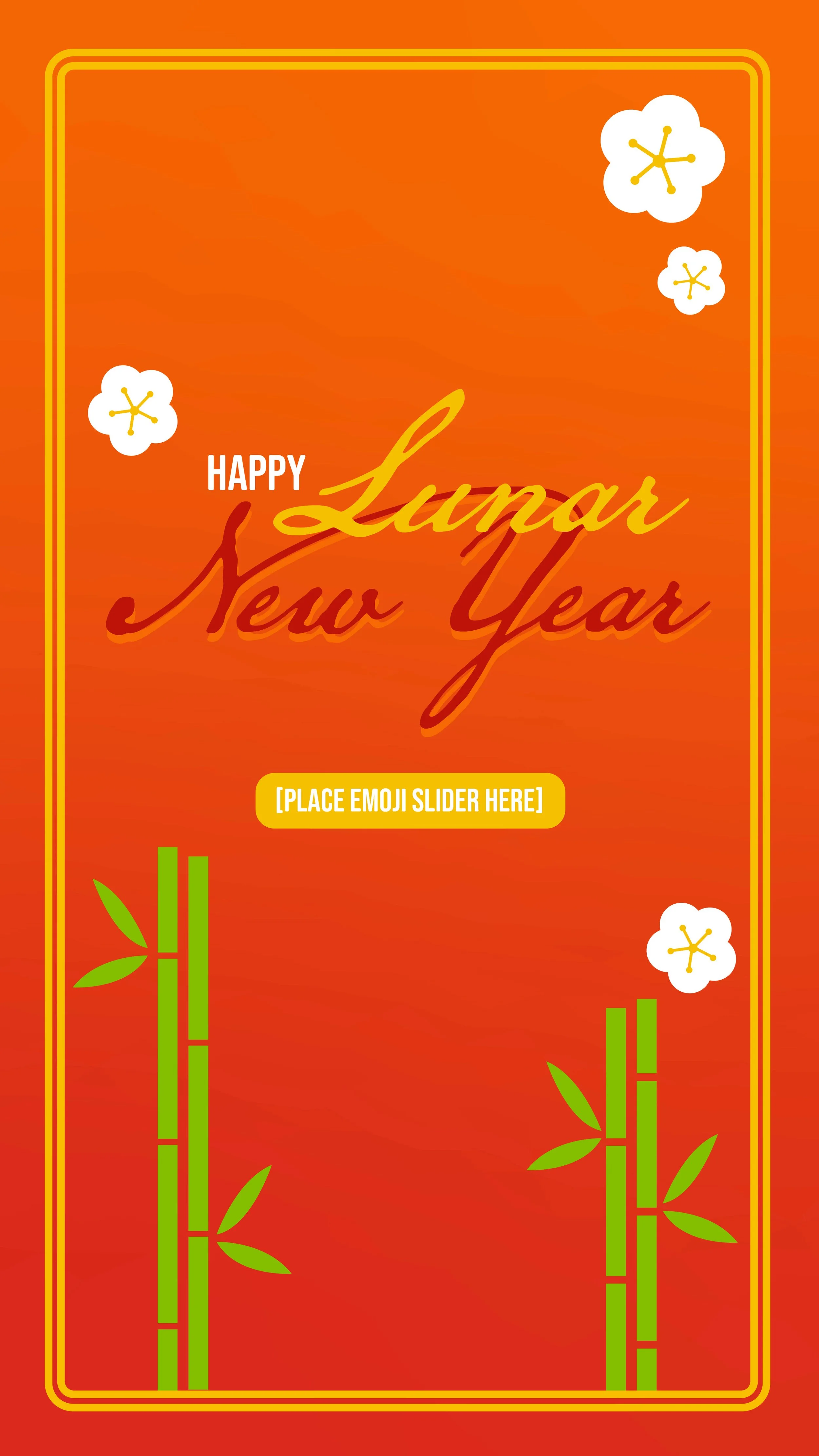 Lunar New Year Social Media Instagram Story Post