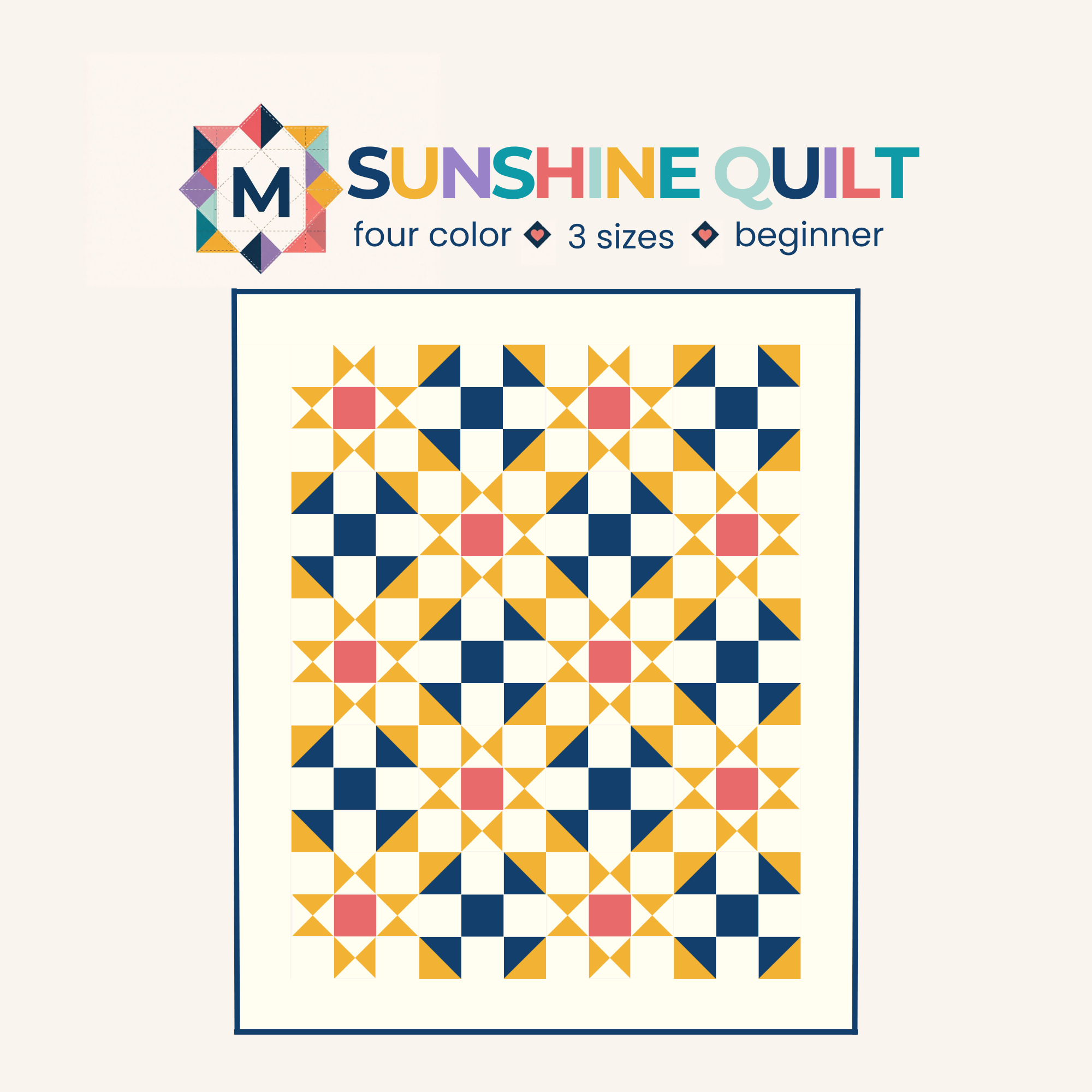 Sunshine Quilt Pattern
