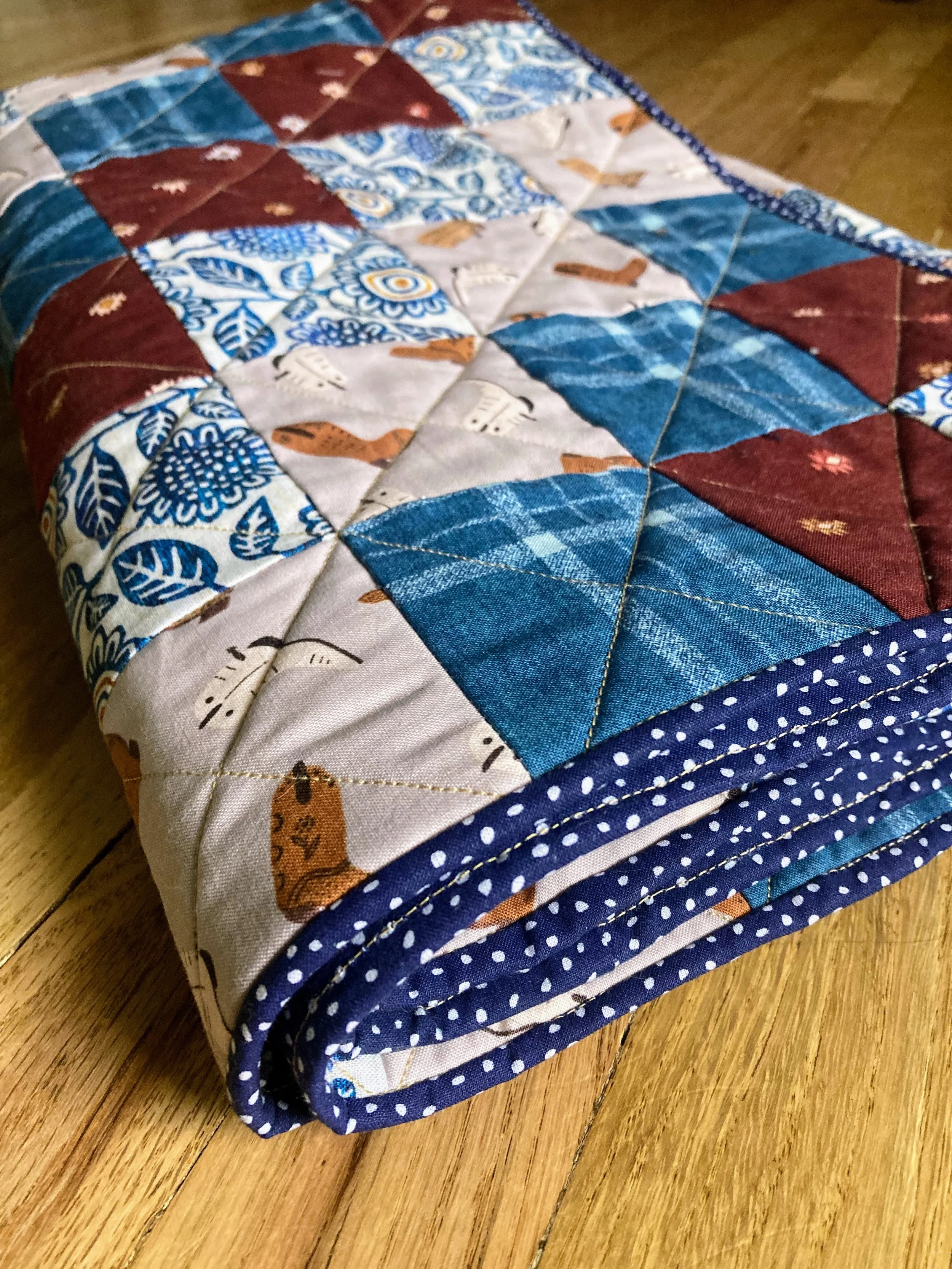 Patchwork Quilt: Cowgirl