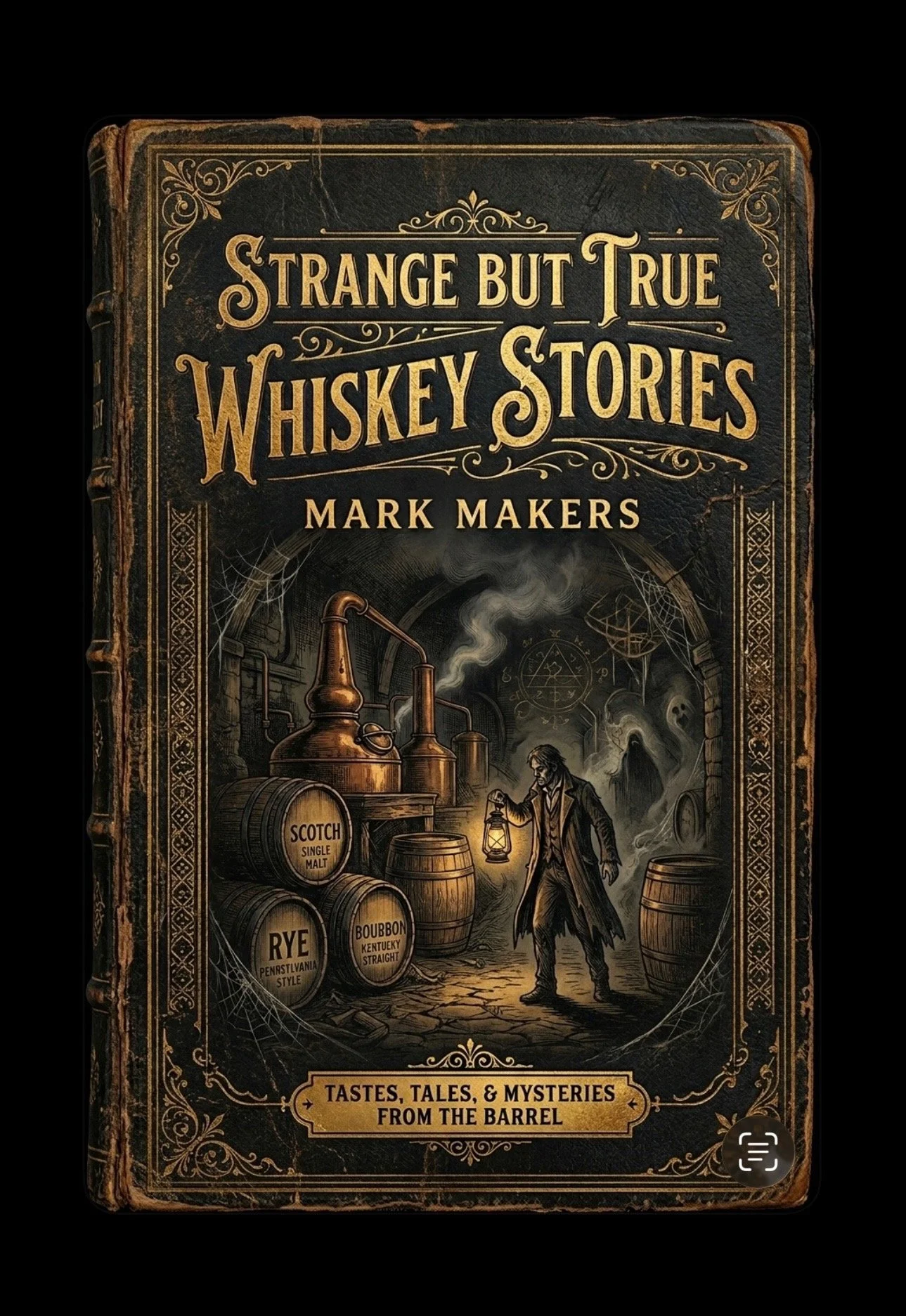 Book Cover of Strange But True Whiskey Stories