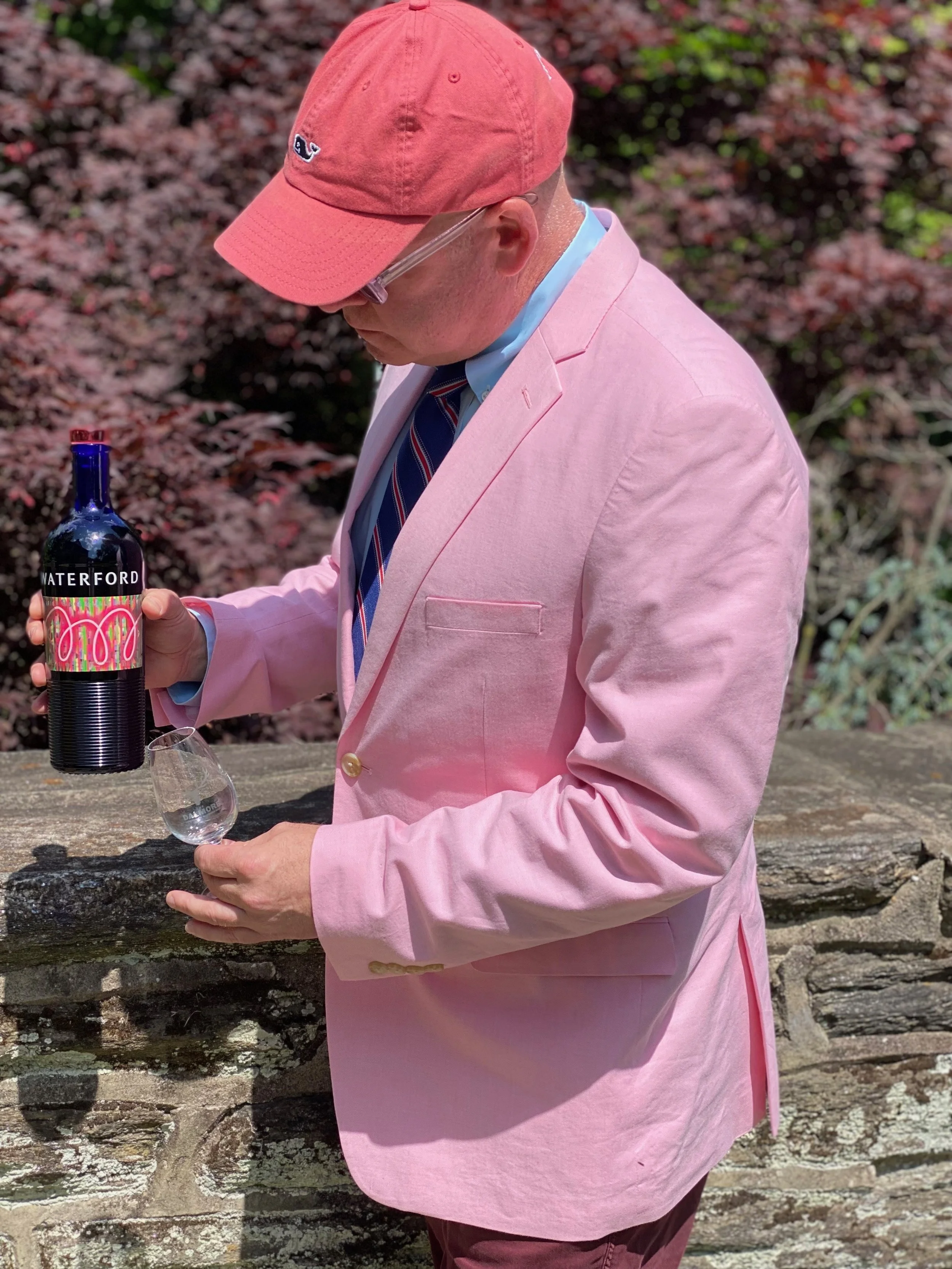 Mark Makers demonstrating at a tasting event