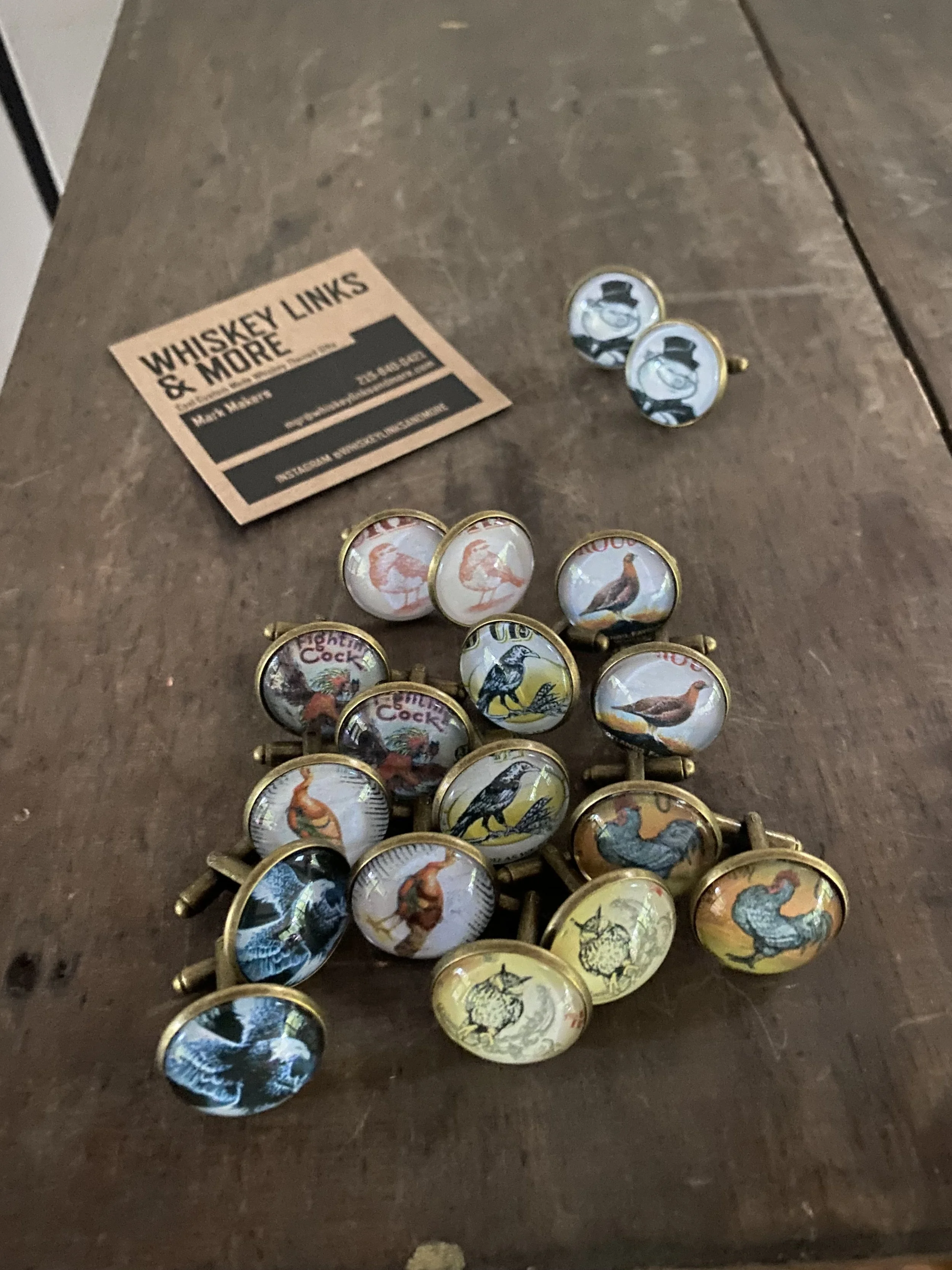 Whiskey Birds Collection of whiskey links