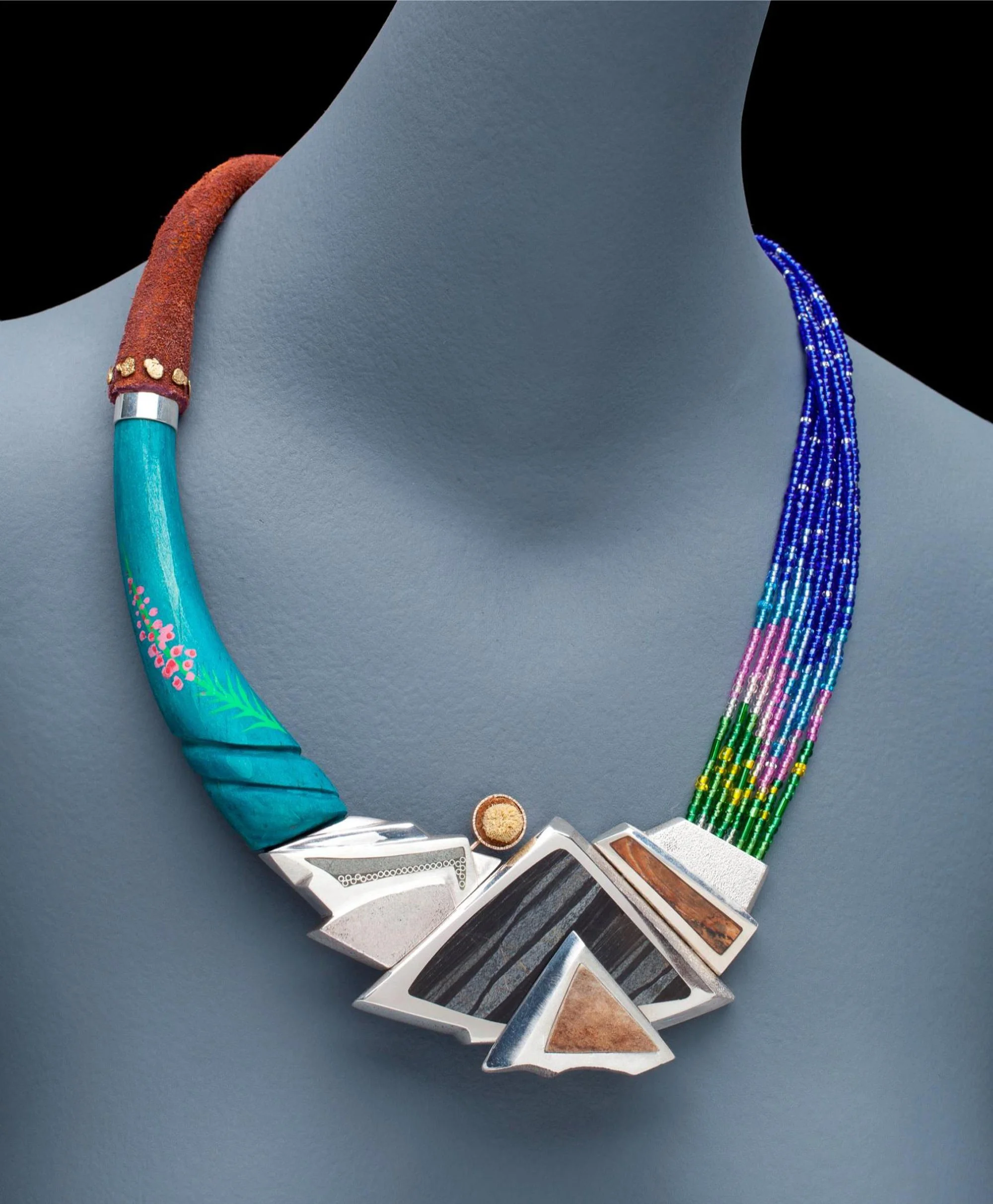 Necklace from the exhibition: HOMAGE: Inspired by Outstanding Canadian Women 
– Donald A Stuart