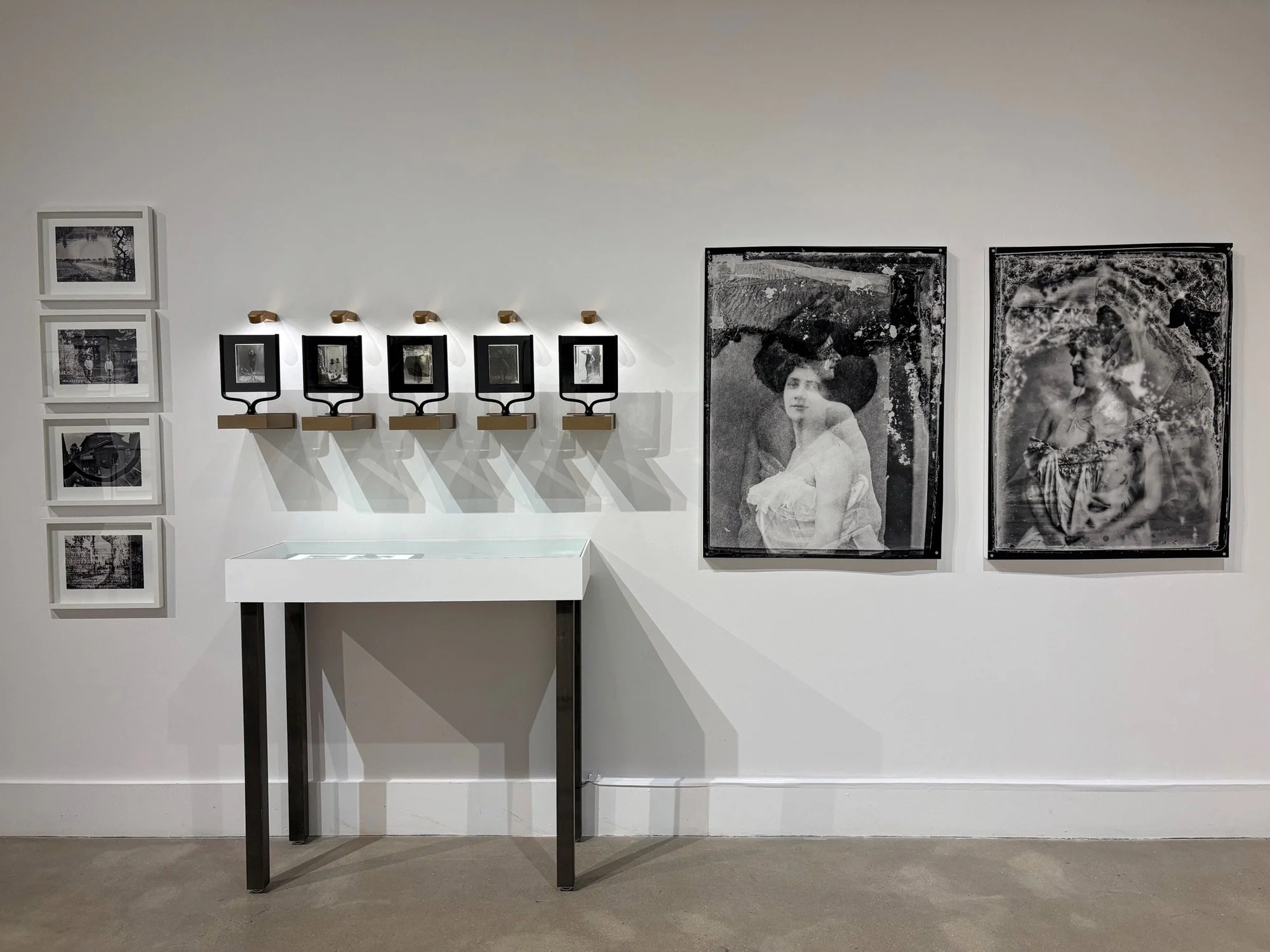 A view of the exhibition: Recovered Light: Studio de Maurice and a Century in Glass
