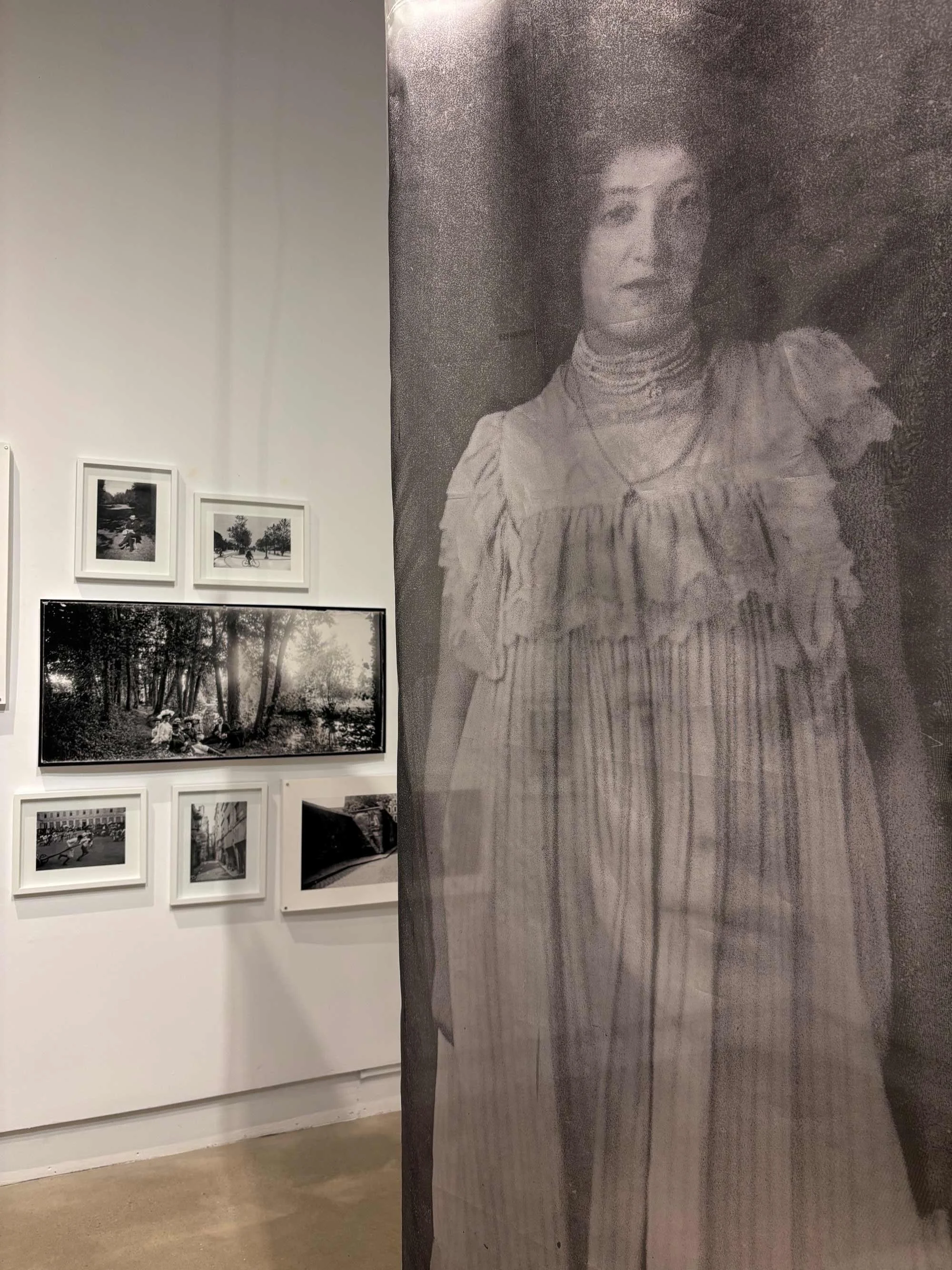 A view of the exhibition: Recovered Light: Studio de Maurice and a Century in Glass