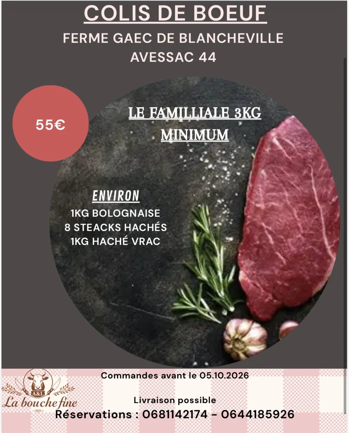 Colis Familiale 3kg