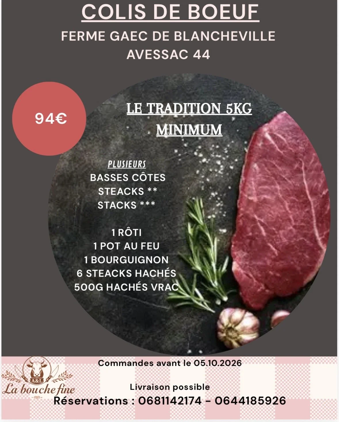 Colis tradition 5kg