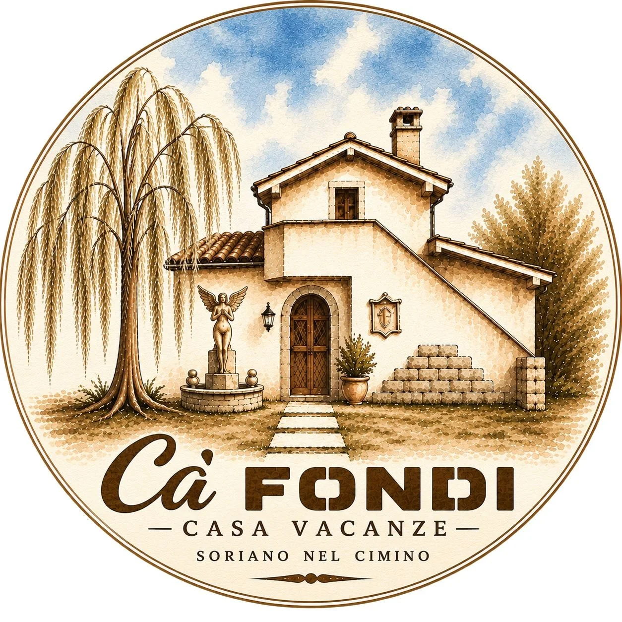 Incantevole casale immerso in un uliveto di 10.000 mq con piscina privata a Soriano del Cimino, nel cuore della Tuscia. Prenota direttamente al miglior prezzo.