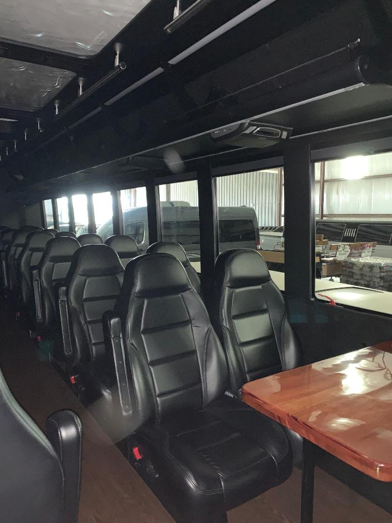 35 Passenger Executive Shuttle Bus Black Right Inside (24).jpg