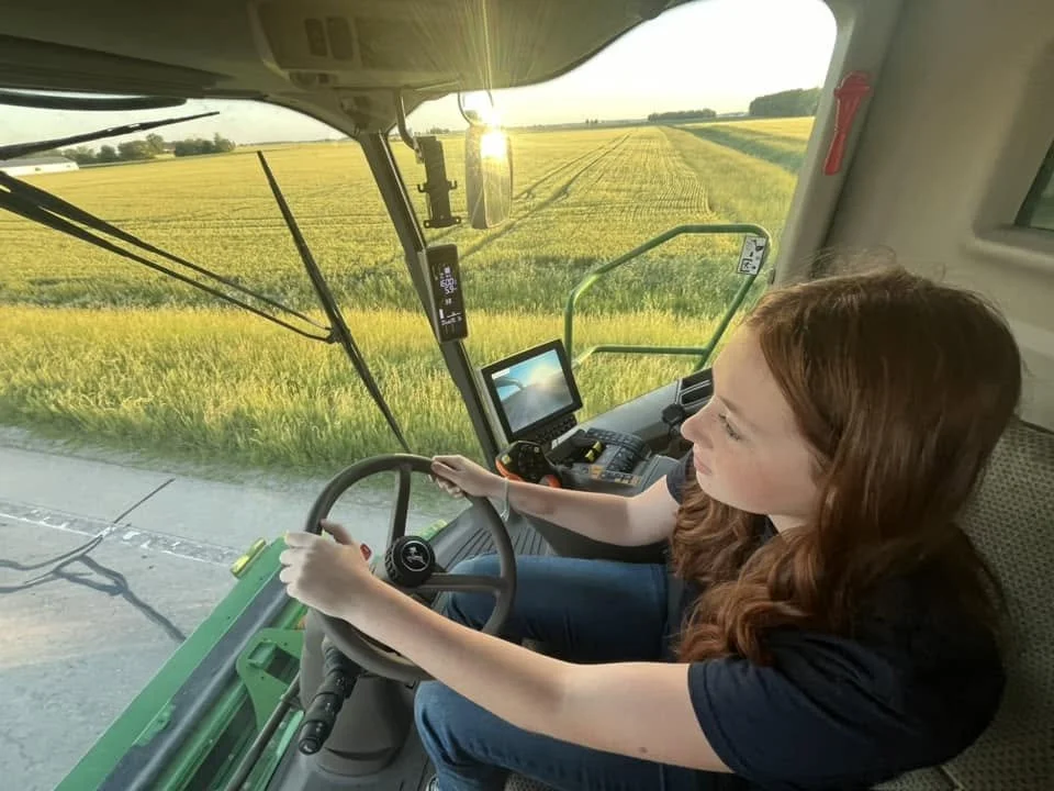 Gretchen Driving Combine.jpg