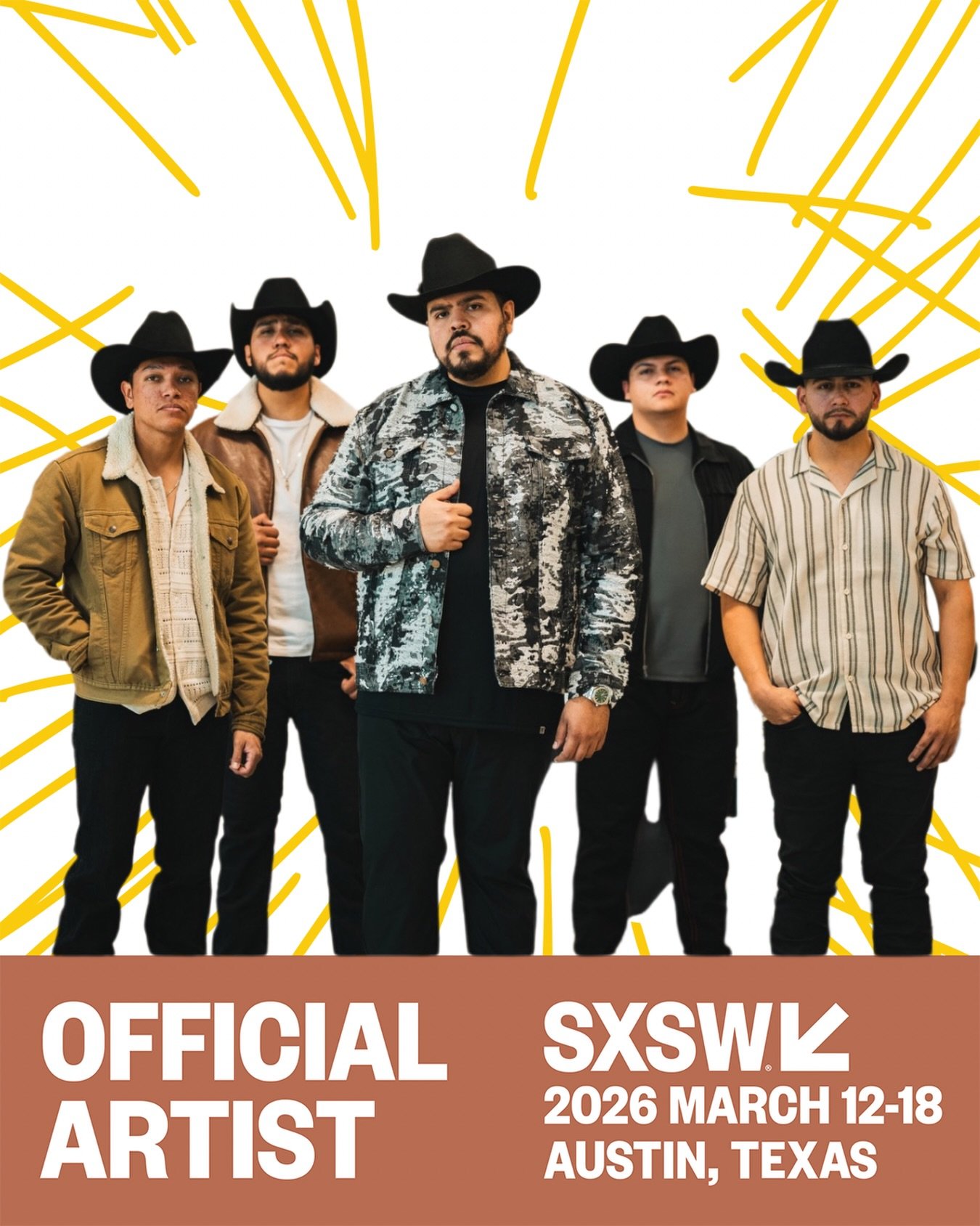SXSW OFFICIAL 

Vamos a cantarles corridos, cumbia y norte&ntilde;o 100% 🔥 🇲🇽 @fronterachicarecords #sxsw #artist #music