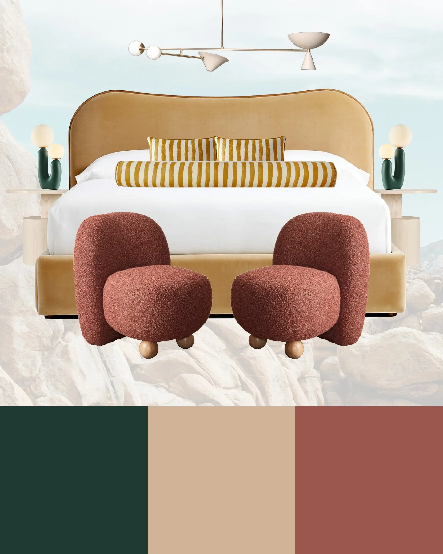 Hudson Valley interior decor and space planning project for a family vacation home