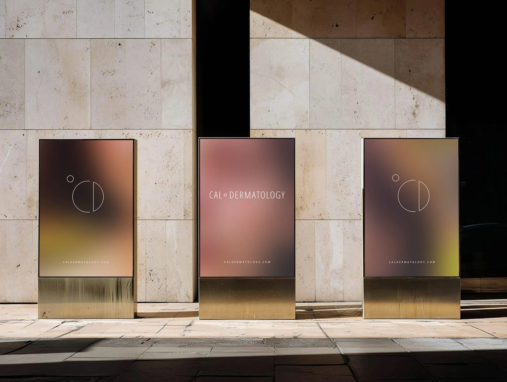 Logo design and marketing for a dermatology practice