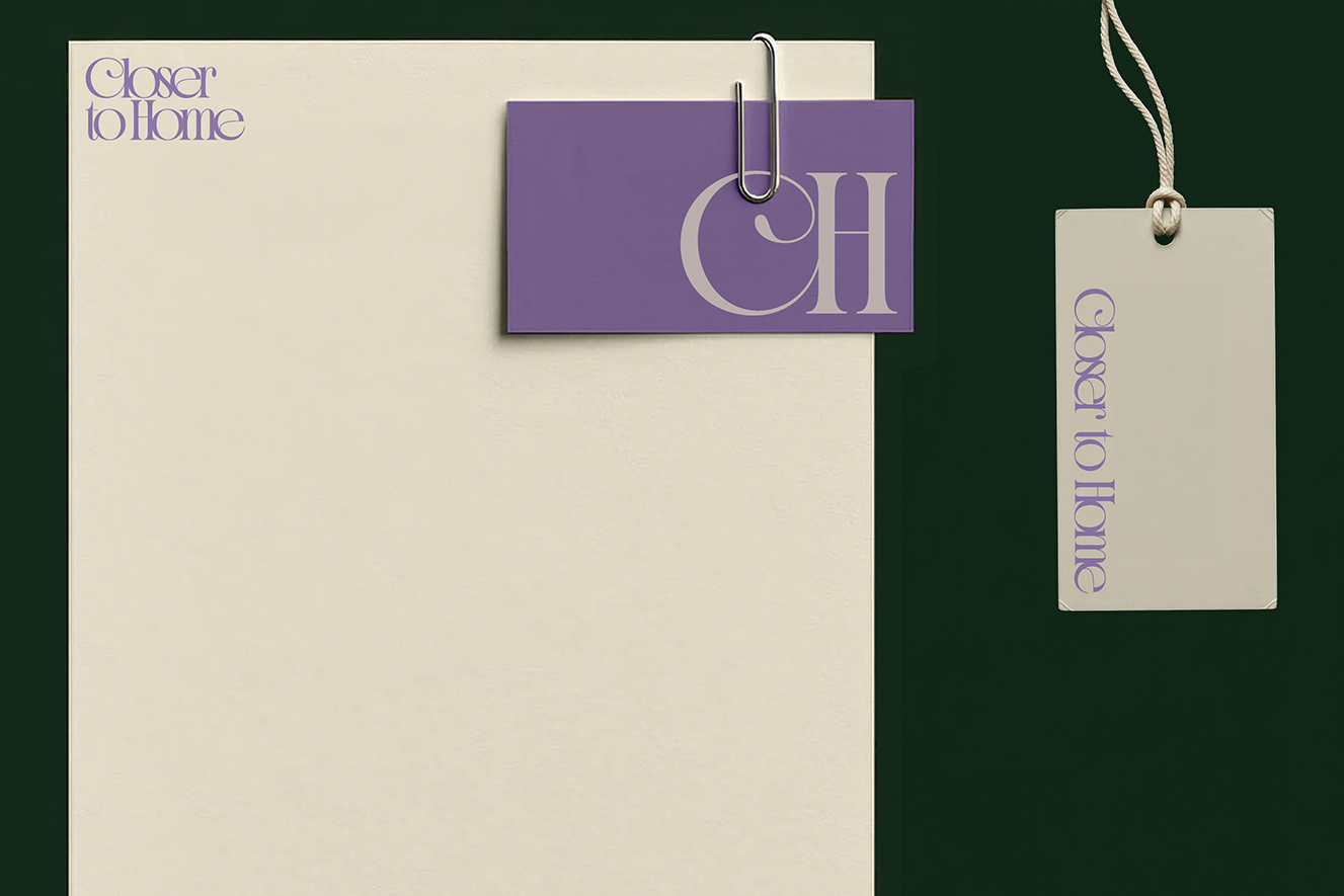Logo design project for an Upstate New York brand called Closer to Home