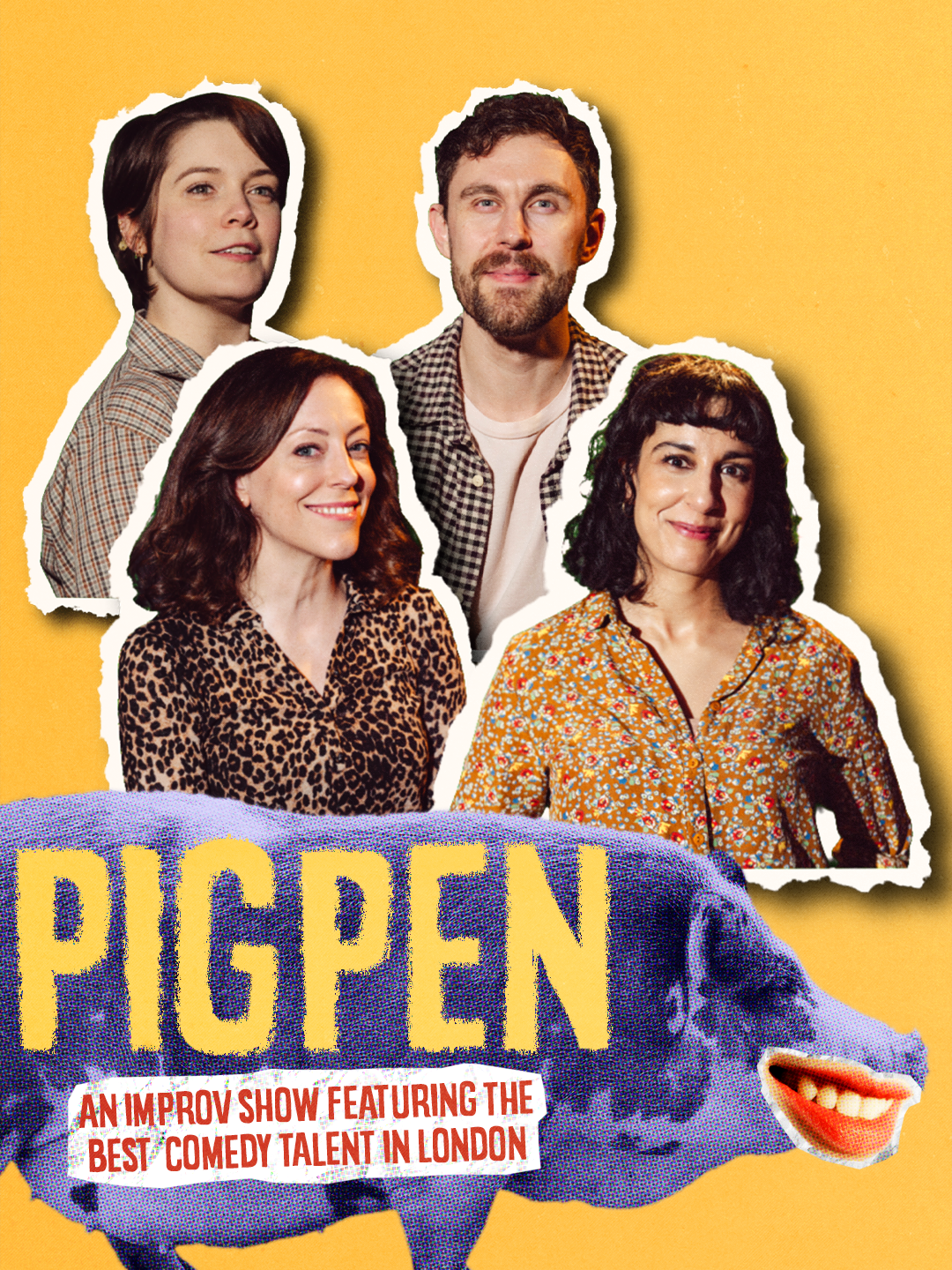 FRI 16 OCT, 7.30PM - COOL BRITANNIA IMPROV WITH PIG PEN AND FLUFF