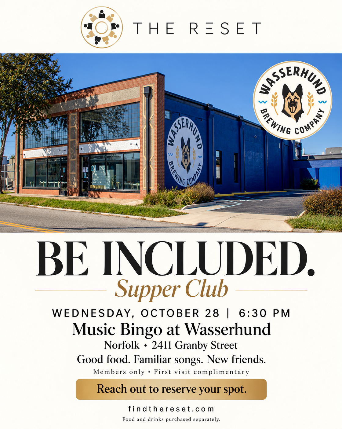Wednesday Supper Club | Every Wednesday