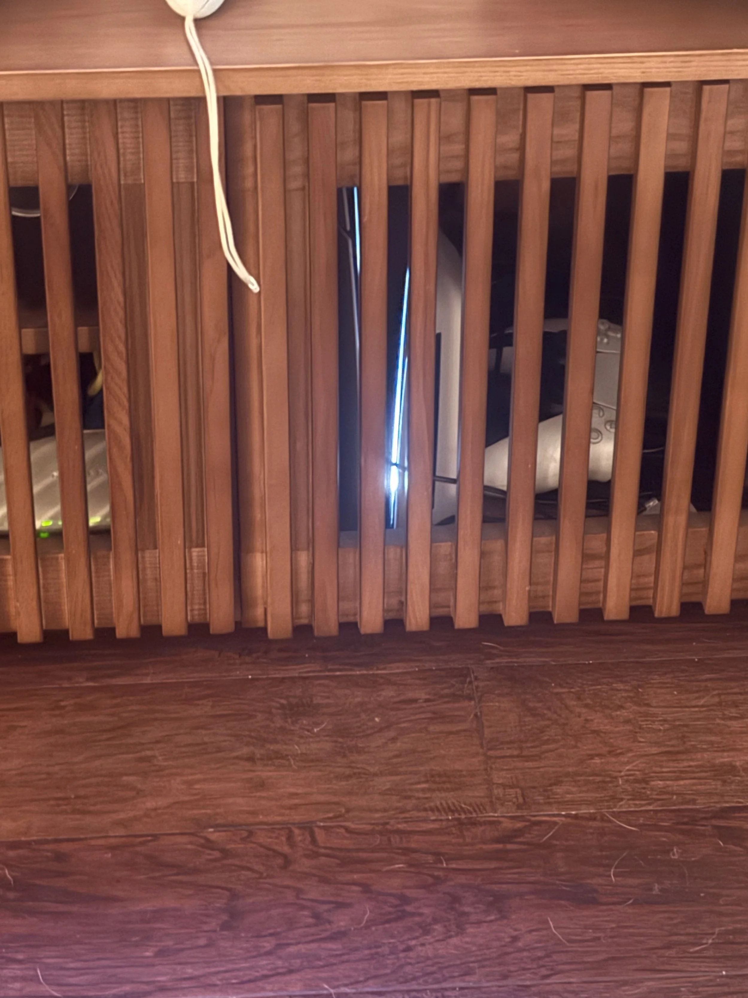 look in cabinet and you will see the blue glow indicating ps5 is on