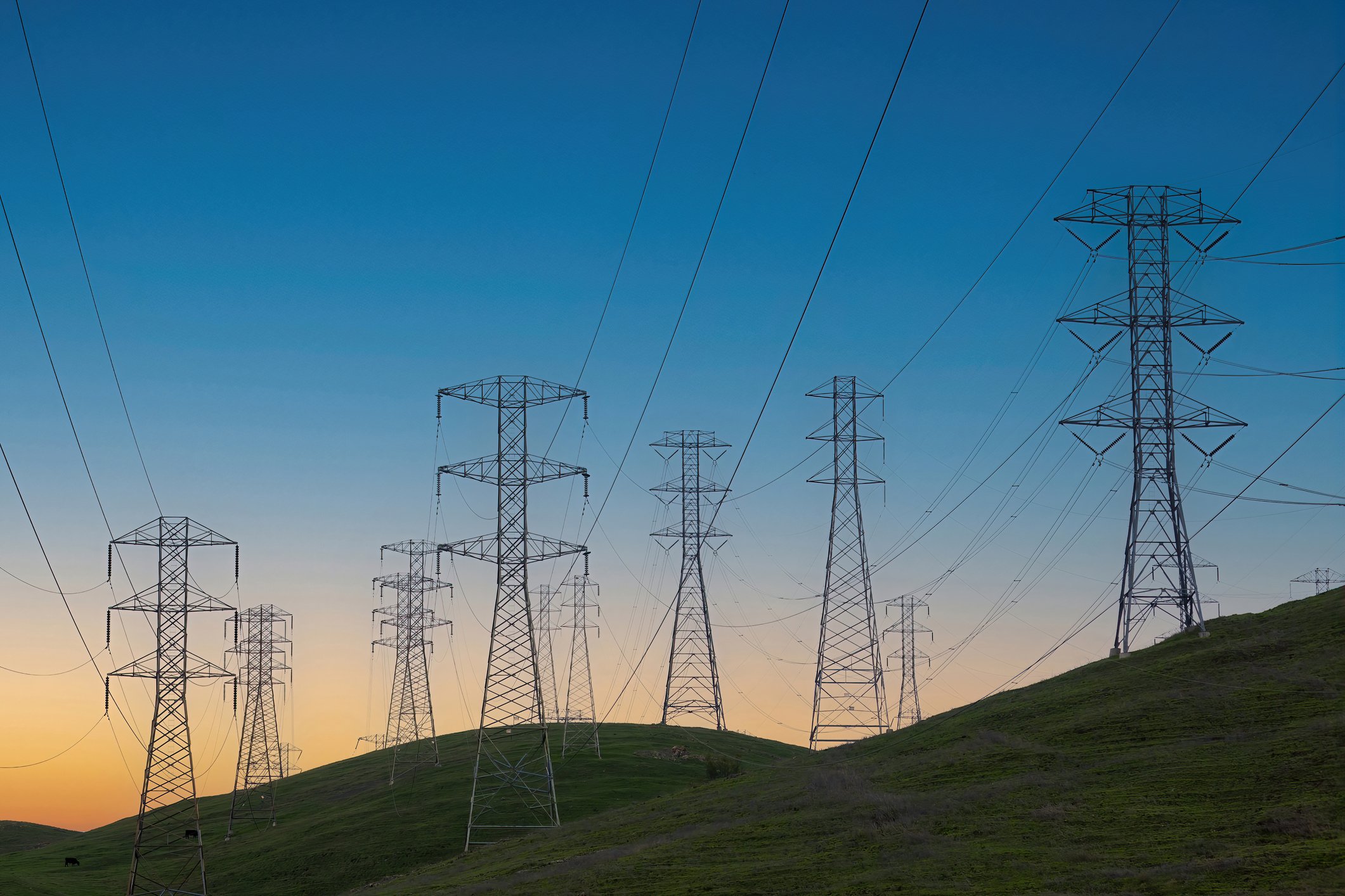 High Voltage Power Lines