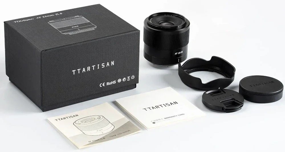 Review TTArtisan AF 23 mm F1.8 lens