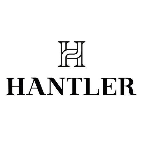 A logo with a stylized letter 'H' above the word 'HANTLER' in bold uppercase font.