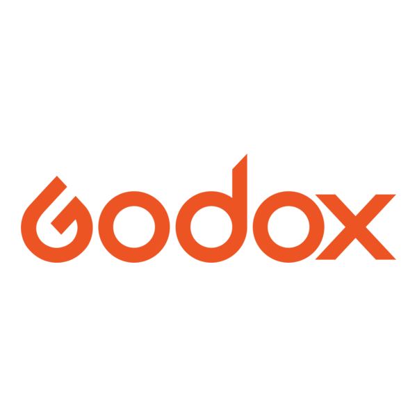 Godox logo in orange text on a white background.