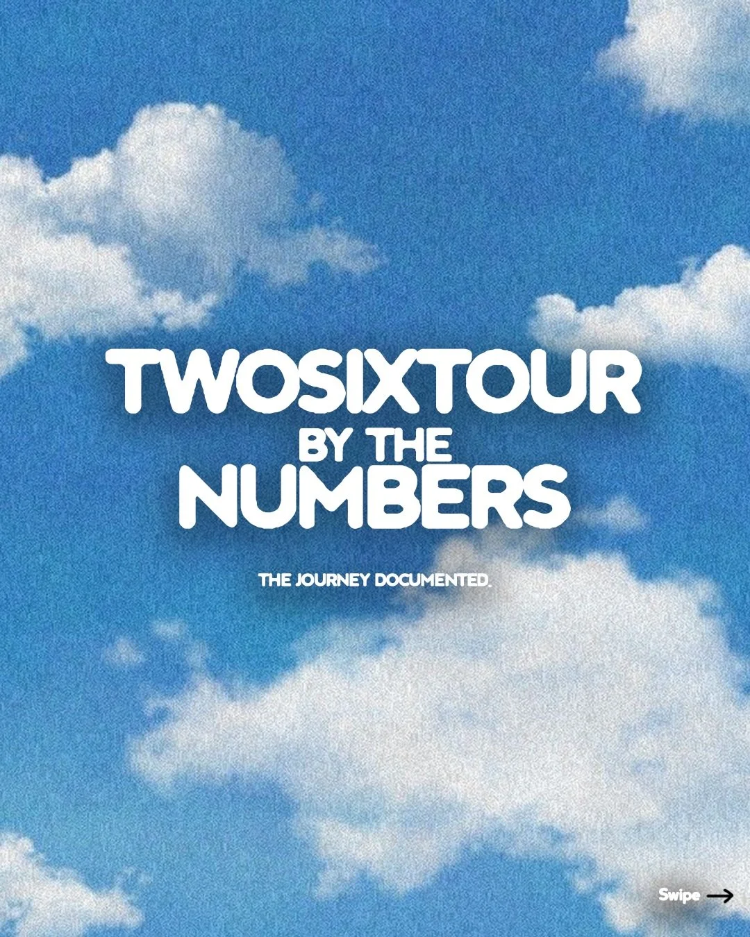 Twosixtour by the numbers 🔢

Twenty Six days on the road, a lifetime of stories to tell &amp; we&rsquo;re just getting started.