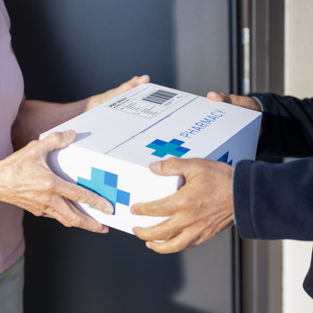 Medical Courier Georgia delivery box