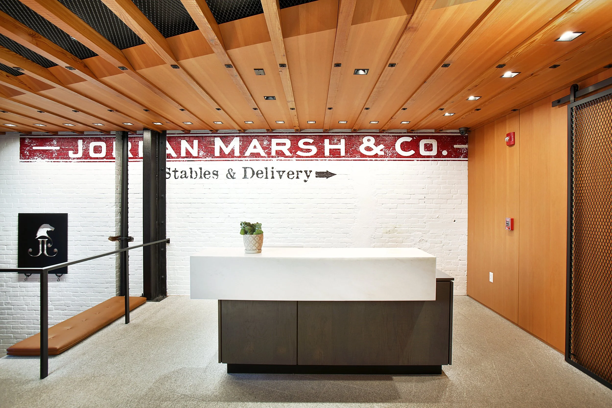 The Jordan Lofts // Lobby Art & Steel Sculpture 