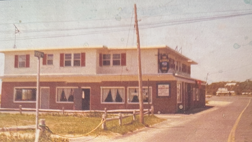 The Harbour Inne, Wellfleet, MA. 1970s. Cape Cod, MA. Mayo Beach.