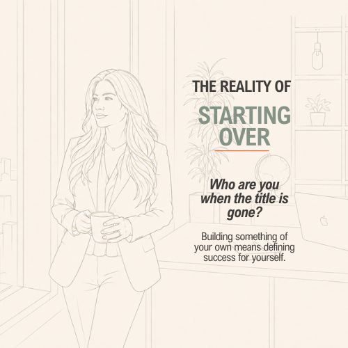 Building something of your own, after the org chart