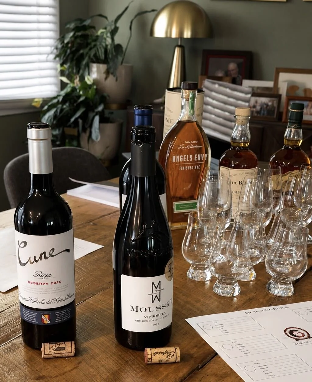 The Tasting Begins