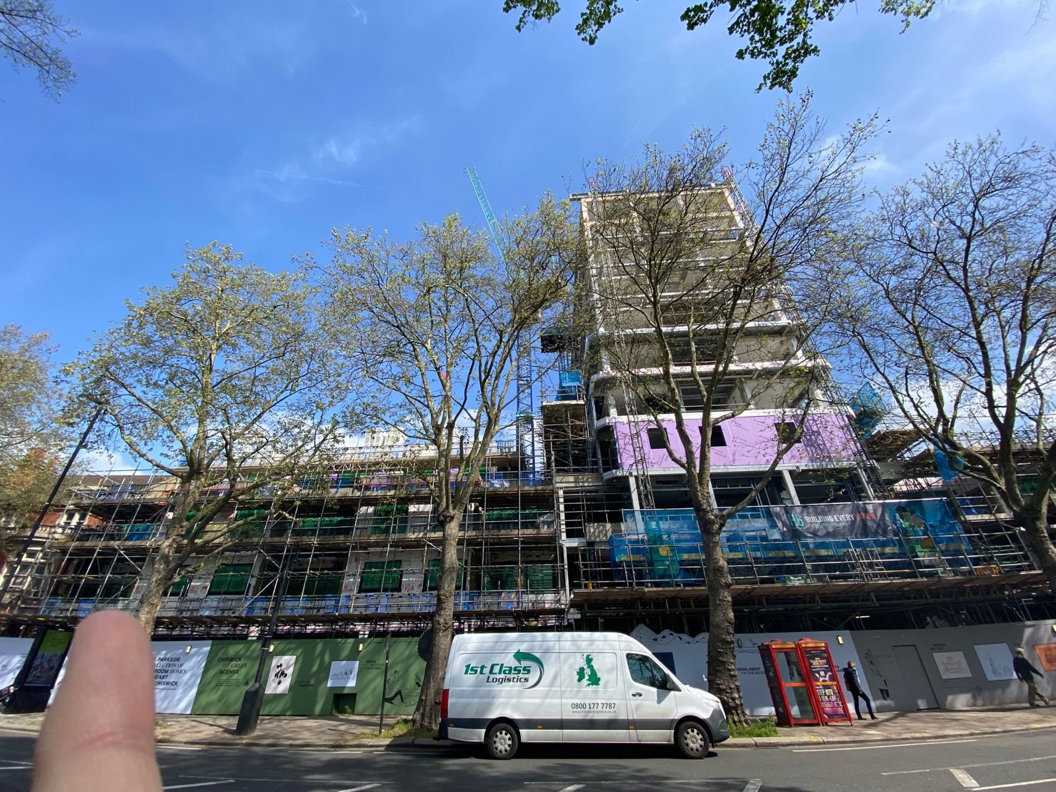 Chiswick High road facade London