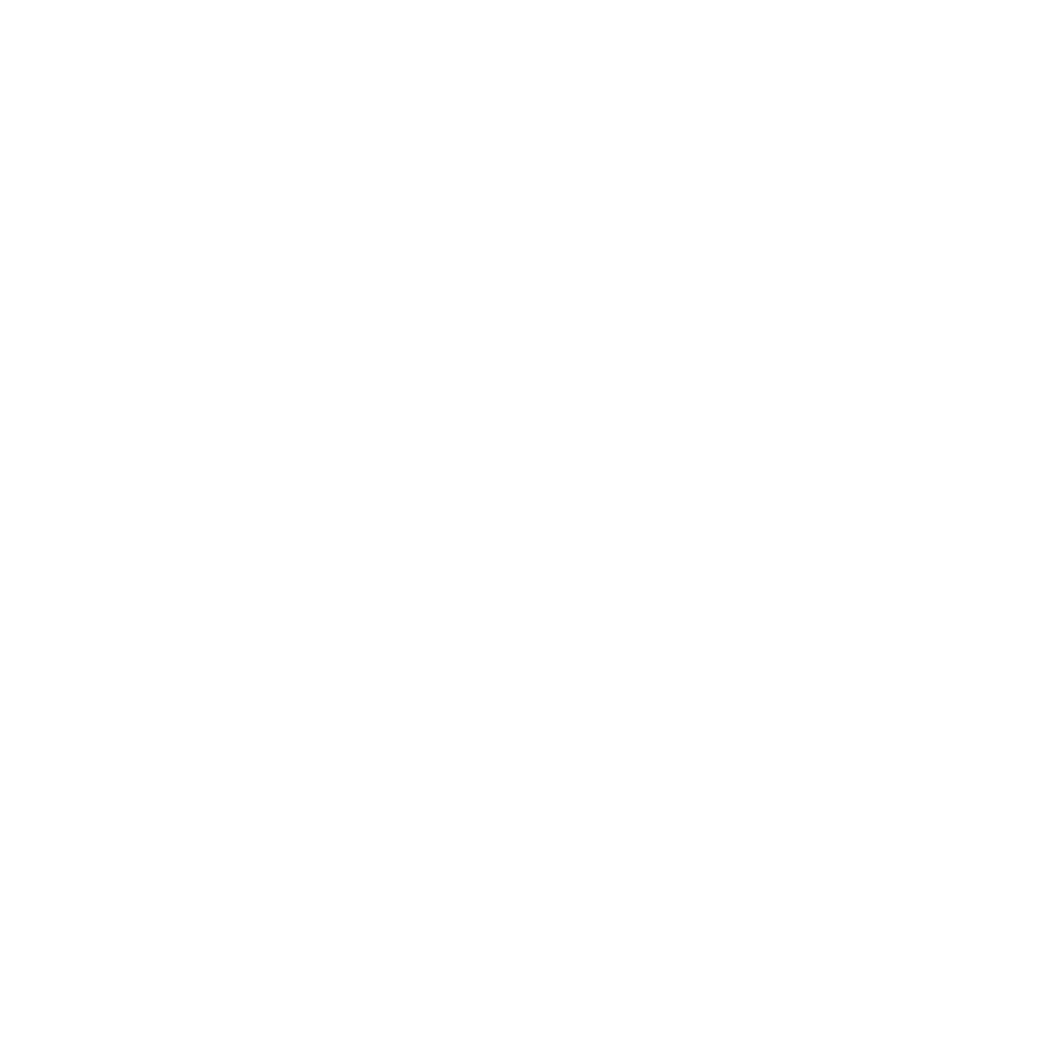 Black and white logo with stylized overlapping shapes and sharp angles.