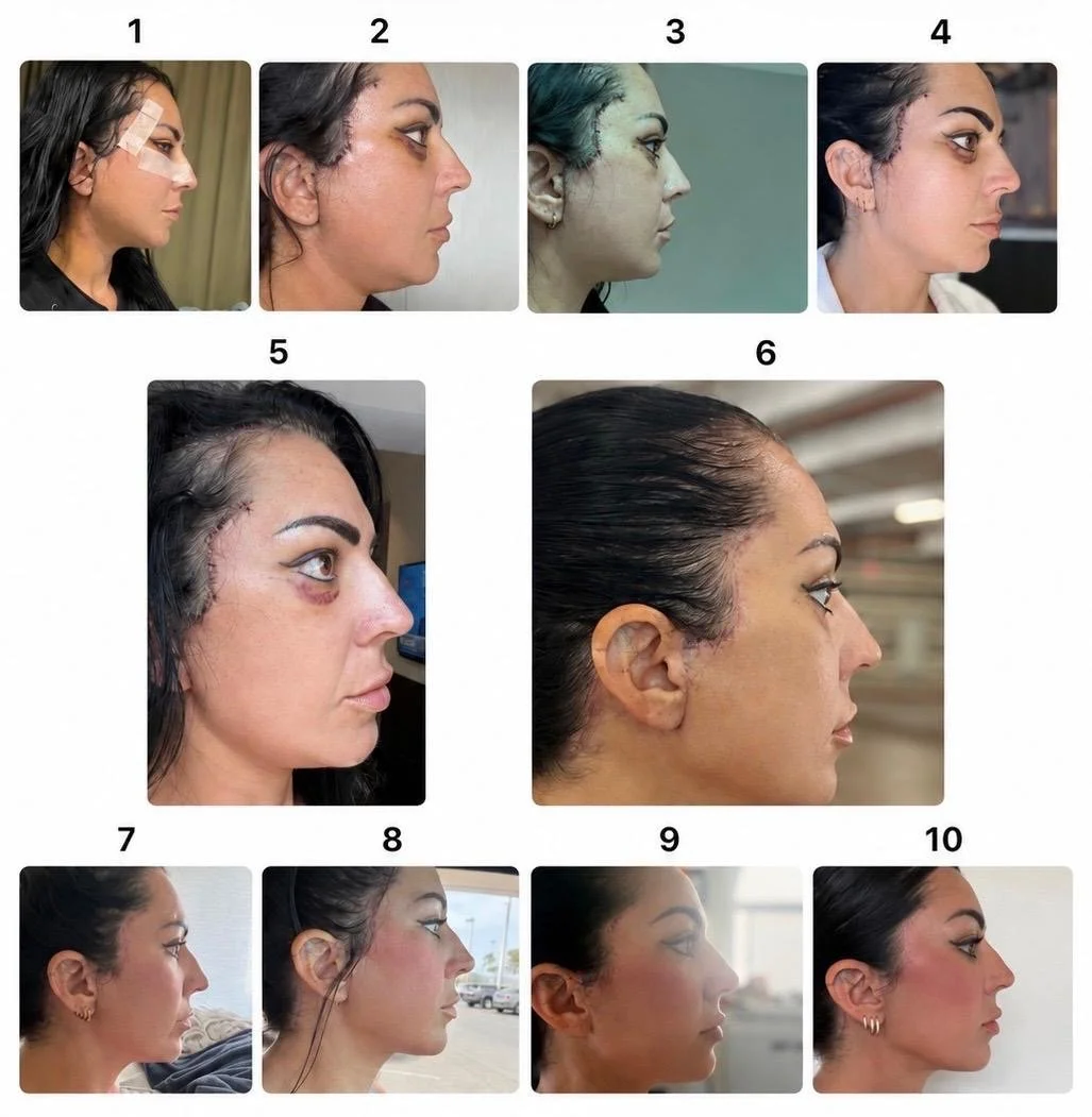 Facelift scars: where the incisions sit, how they heal, and when they fade