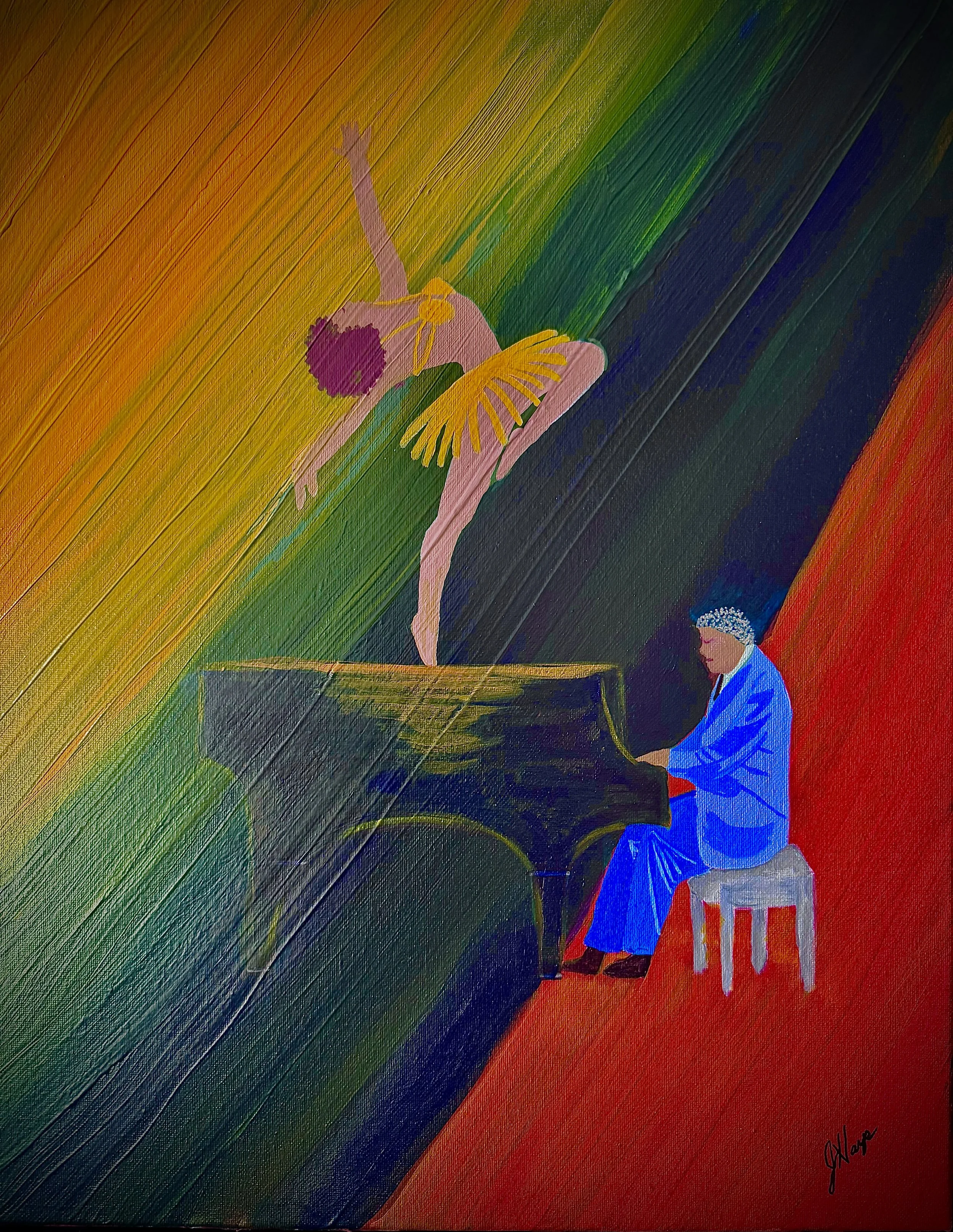 Music in Motion — Canvas Print