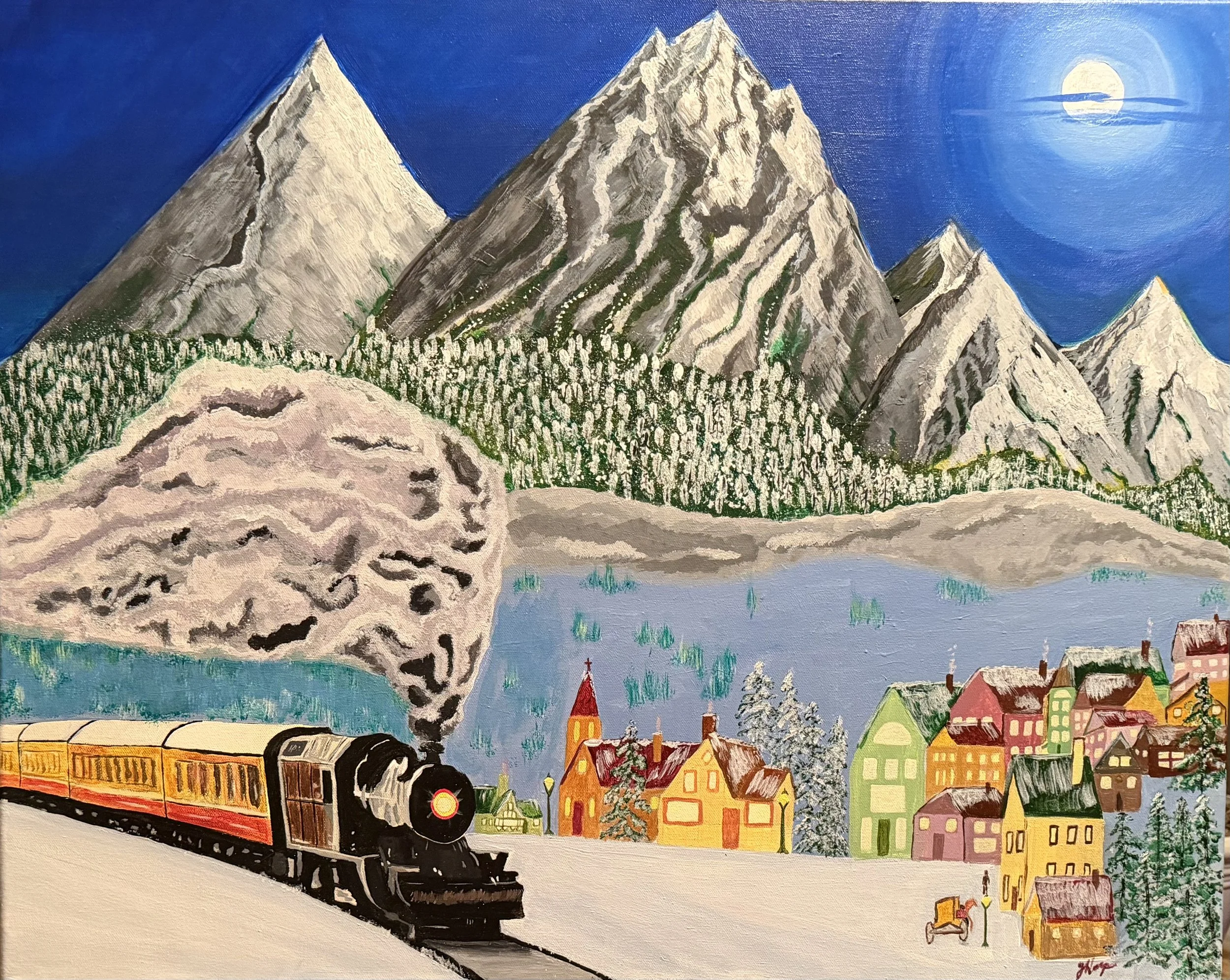 Midnight Express — Original Painting