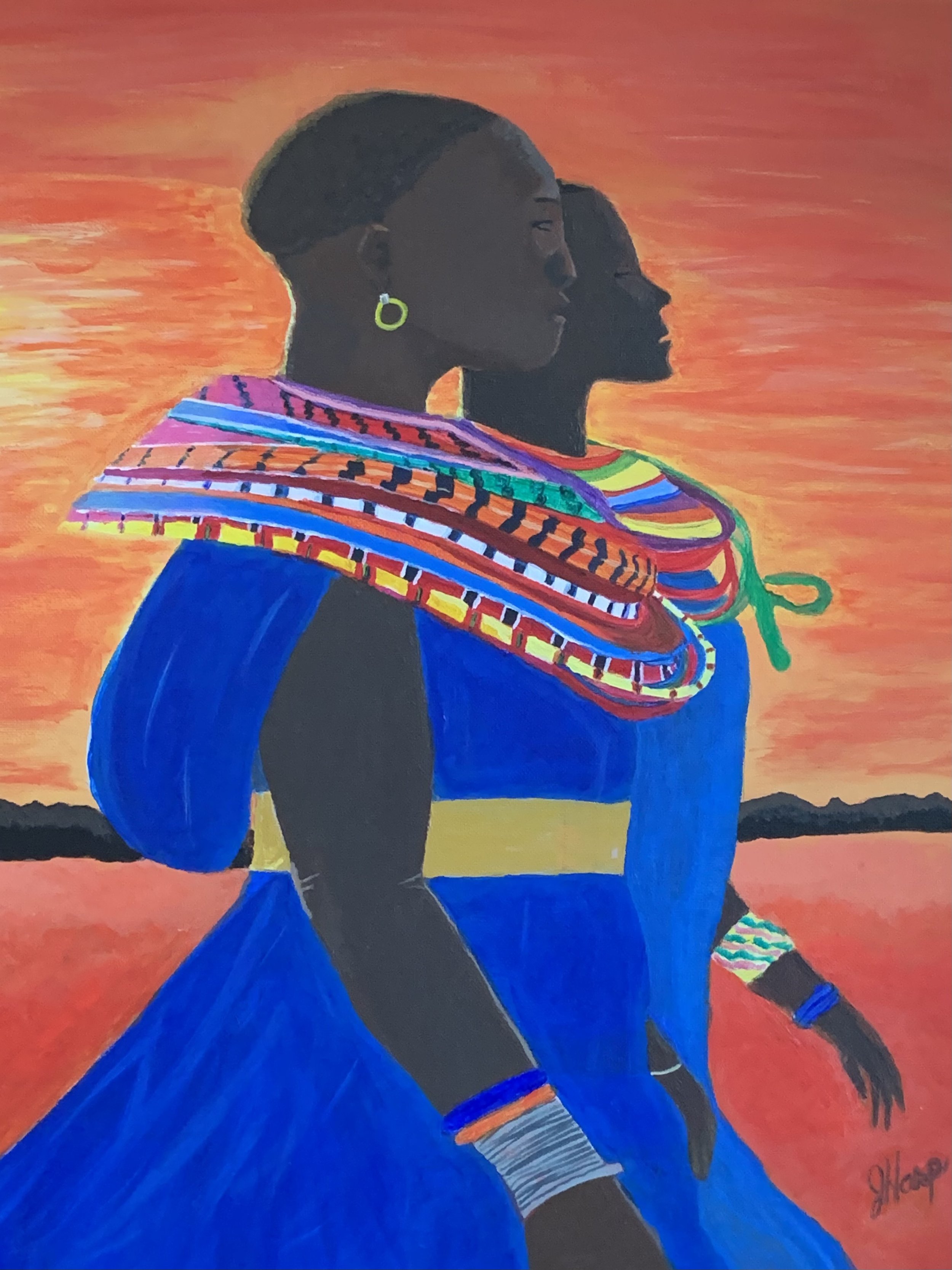 African Queens — Canvas Print