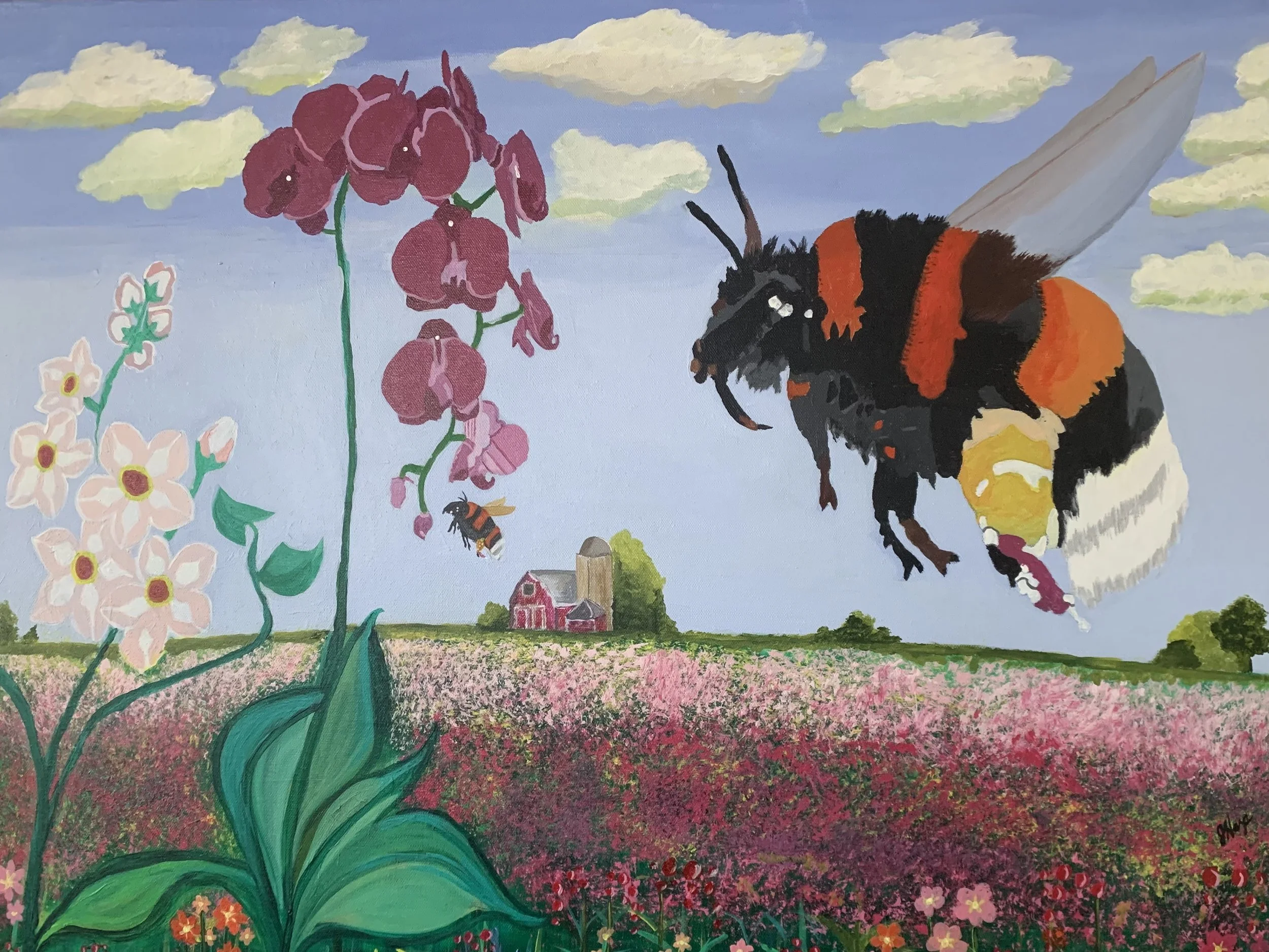 Beetopia — Original Painting