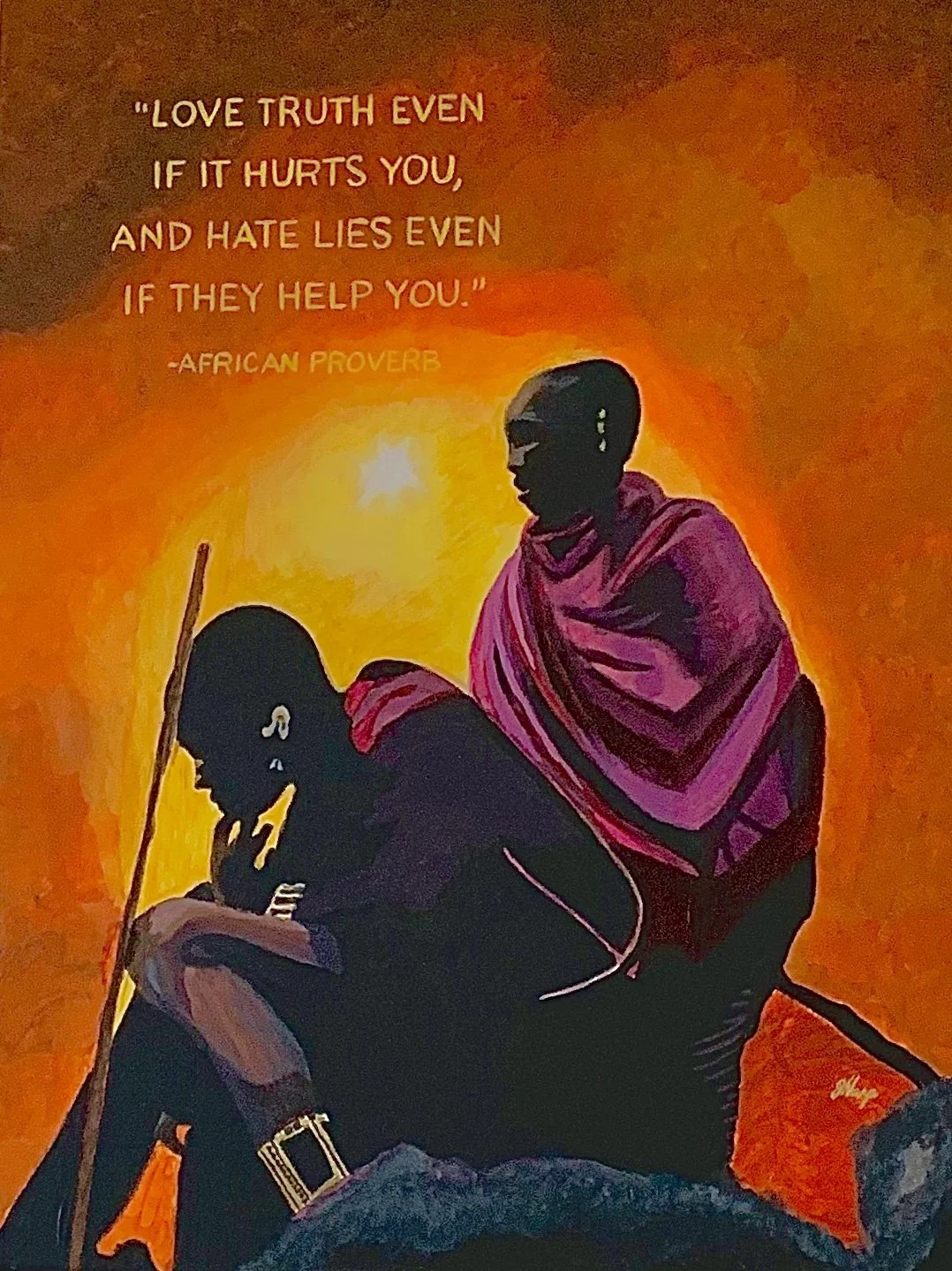 Love’s Truth — Canvas Print